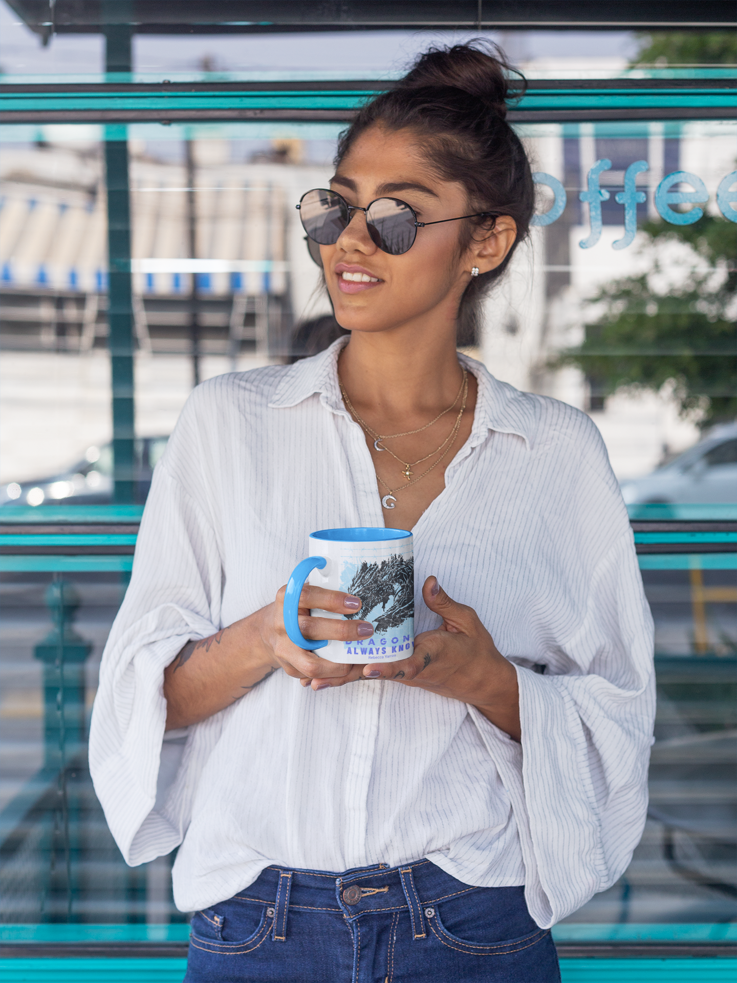 Dragons always know Mug - Fourth Wing - Rebecca Yarros - Officially Licensed