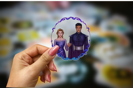 The Night Court Character Stickers - ACOTAR - A Court of Mist and Fury - Sticker - Officially Licensed Sarah J. Maas