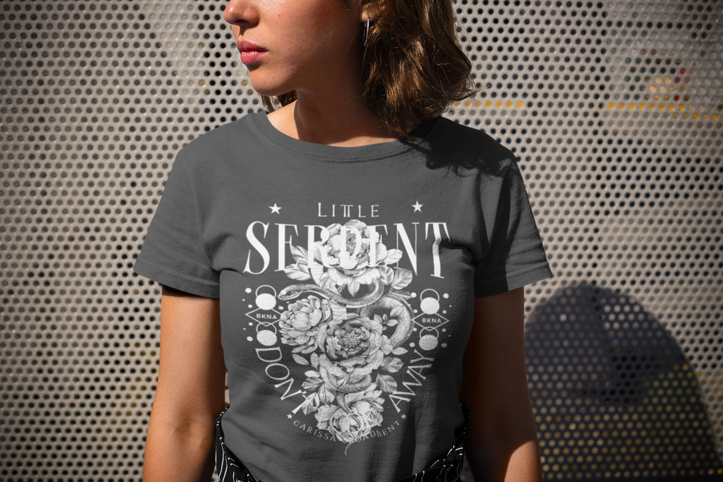 Don't Look Away -Carissa Broadbent - Officially Licensed - T-shirt/tee - Serpent and The Wings of Night