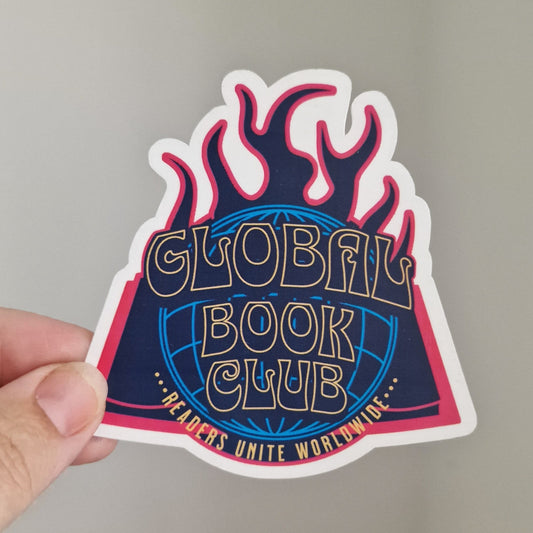 Global Book Club Sticker