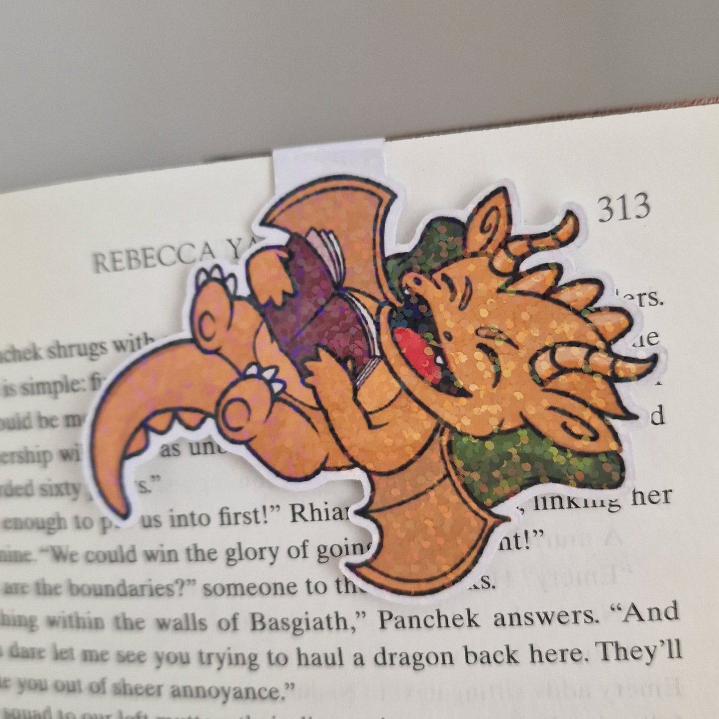 Halographic Adarna Golden Bookmark