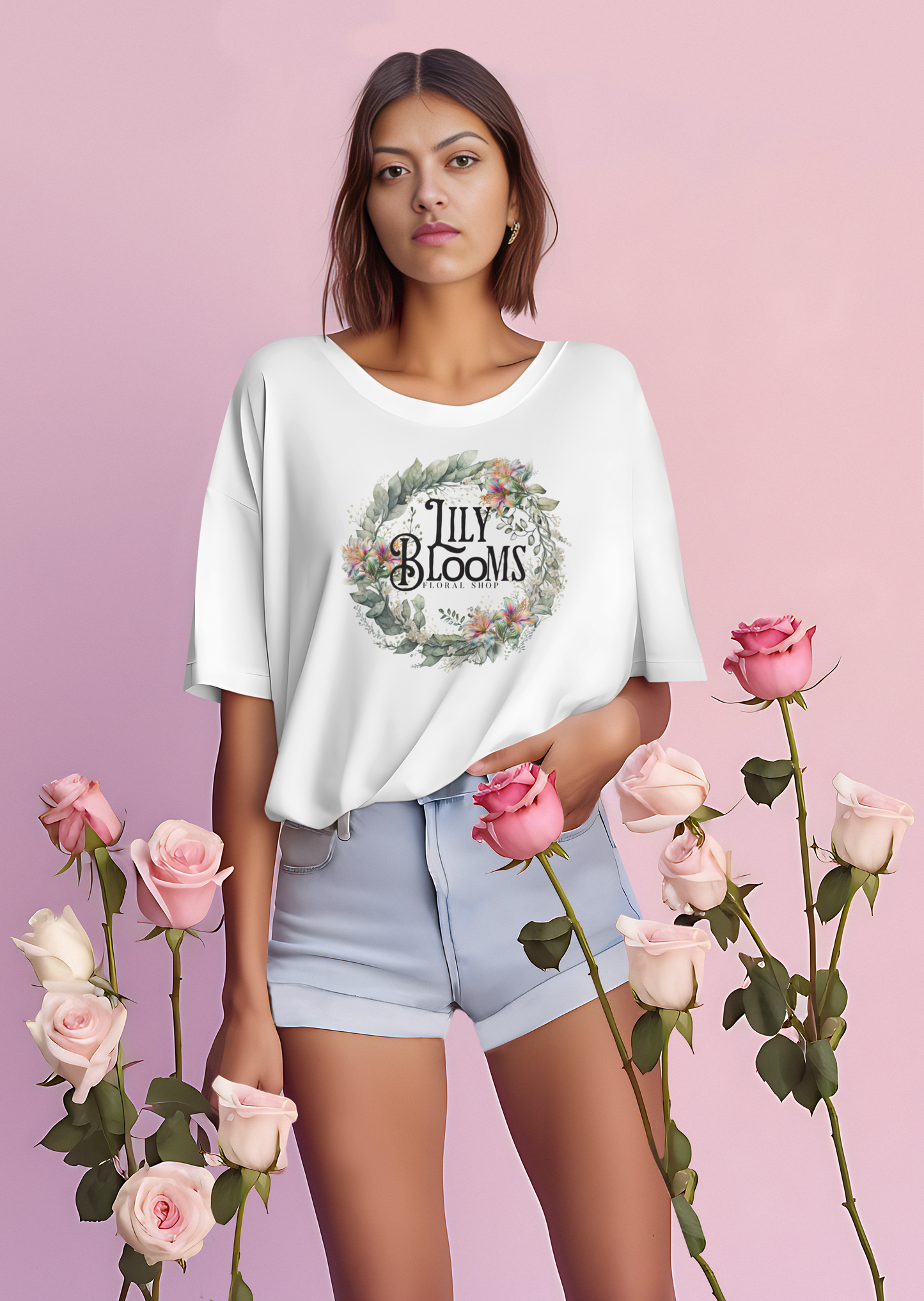 It Ends With Us Lily Bloom Floral Shop T-Shirt - Coho Booktok Colleen Hoover It Starts With Us