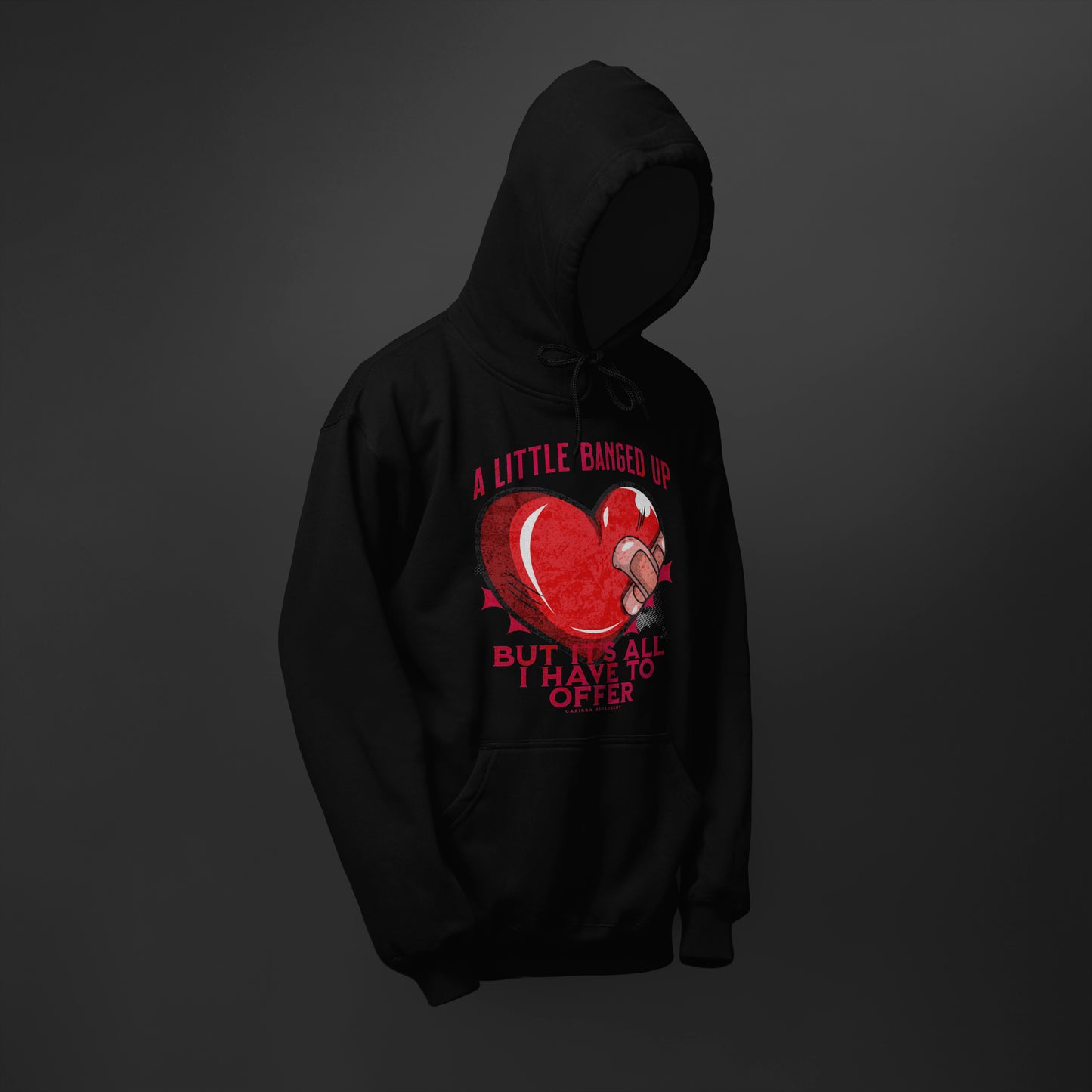 A Little Bit Banged Up - Carissa Broadbent - Officially Licensed - Hoodie - Serpent and The Wings of Night