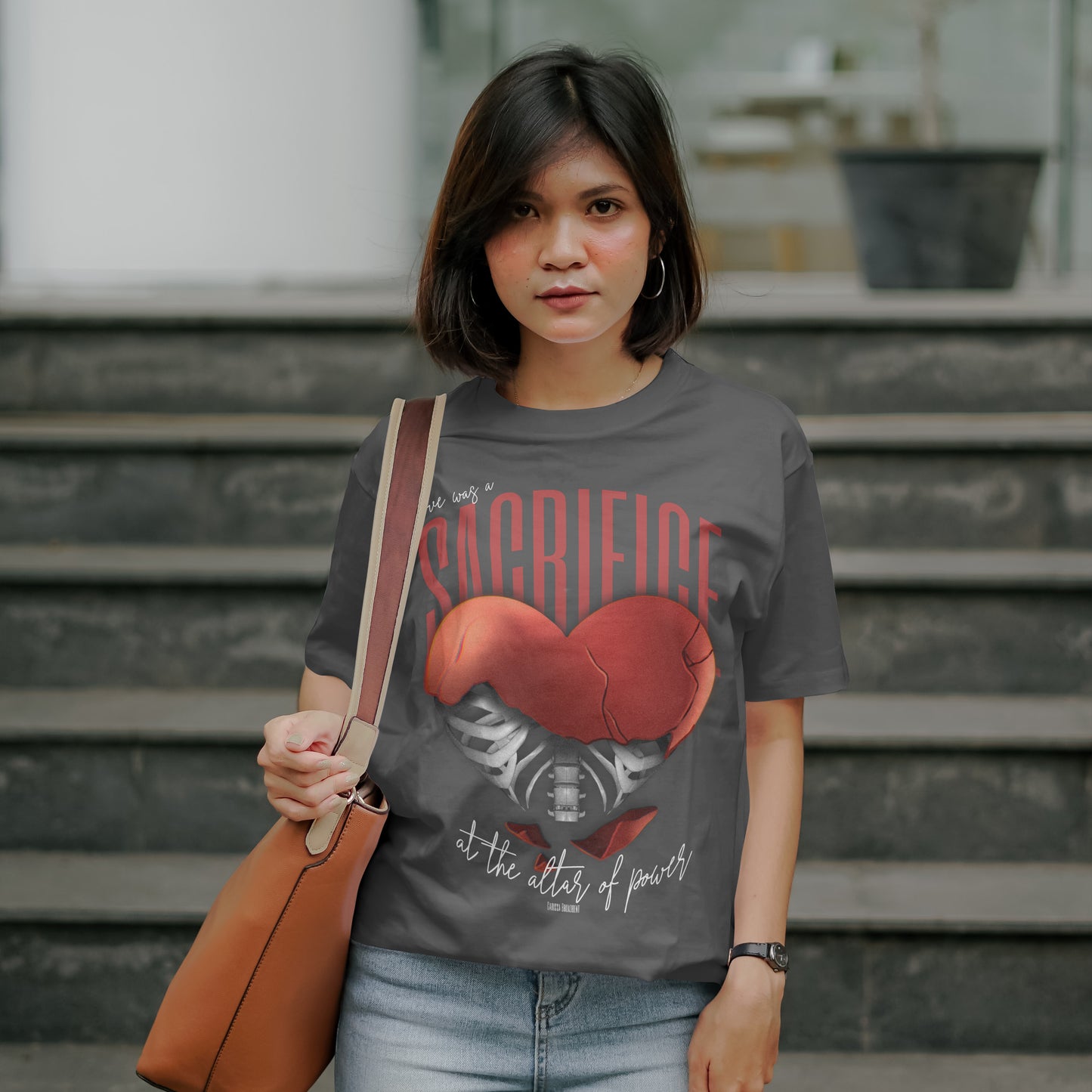 Love Was The Sacrifice -Carissa Broadbent - Officially Licensed - T-shirt/tee - Serpent and The Wings of Night