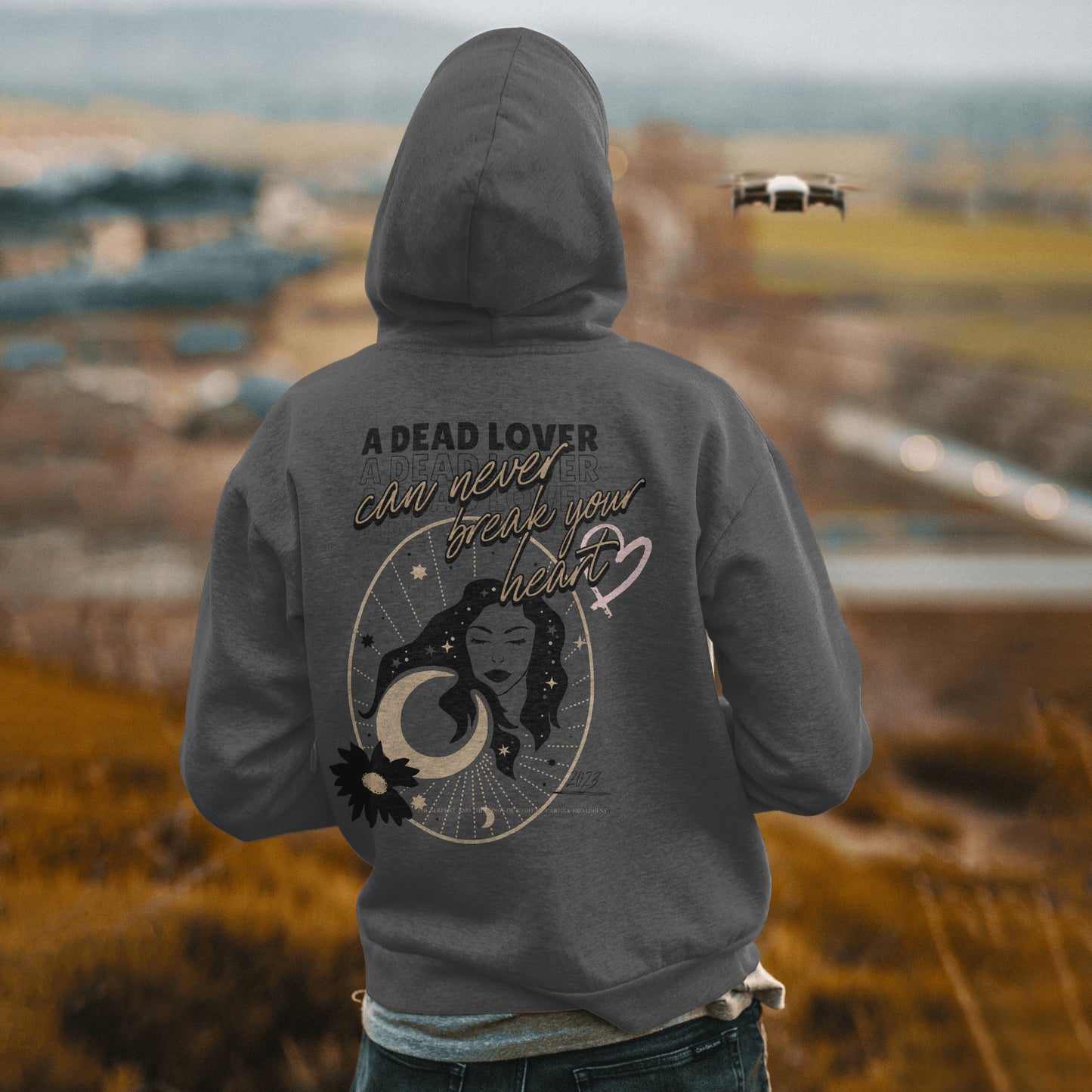 A Dead Lover - Carissa Broadbent - Officially Licensed - Hoodie - Serpent and The Wings of Night