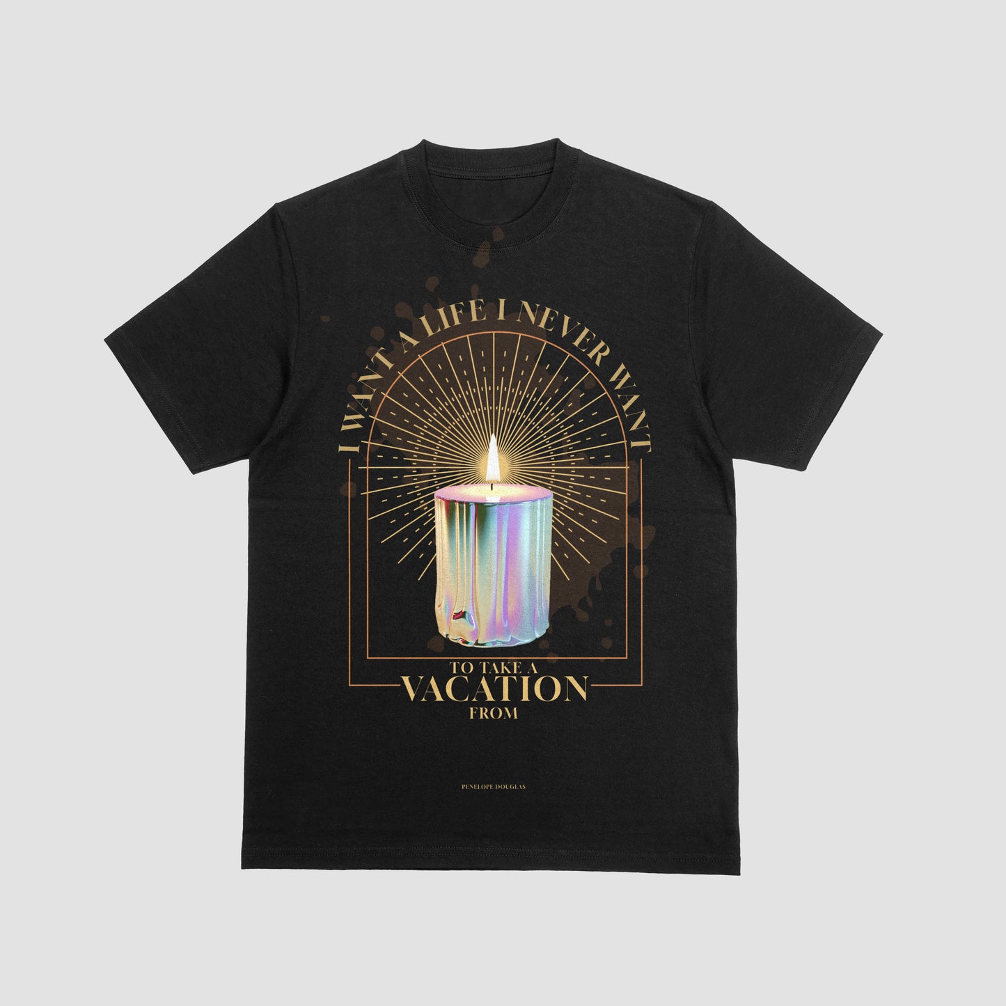 To Take A Vacation - Carissa Broadbent - Officially Licensed - T-shirt/tee - Serpent and The Wings of Night