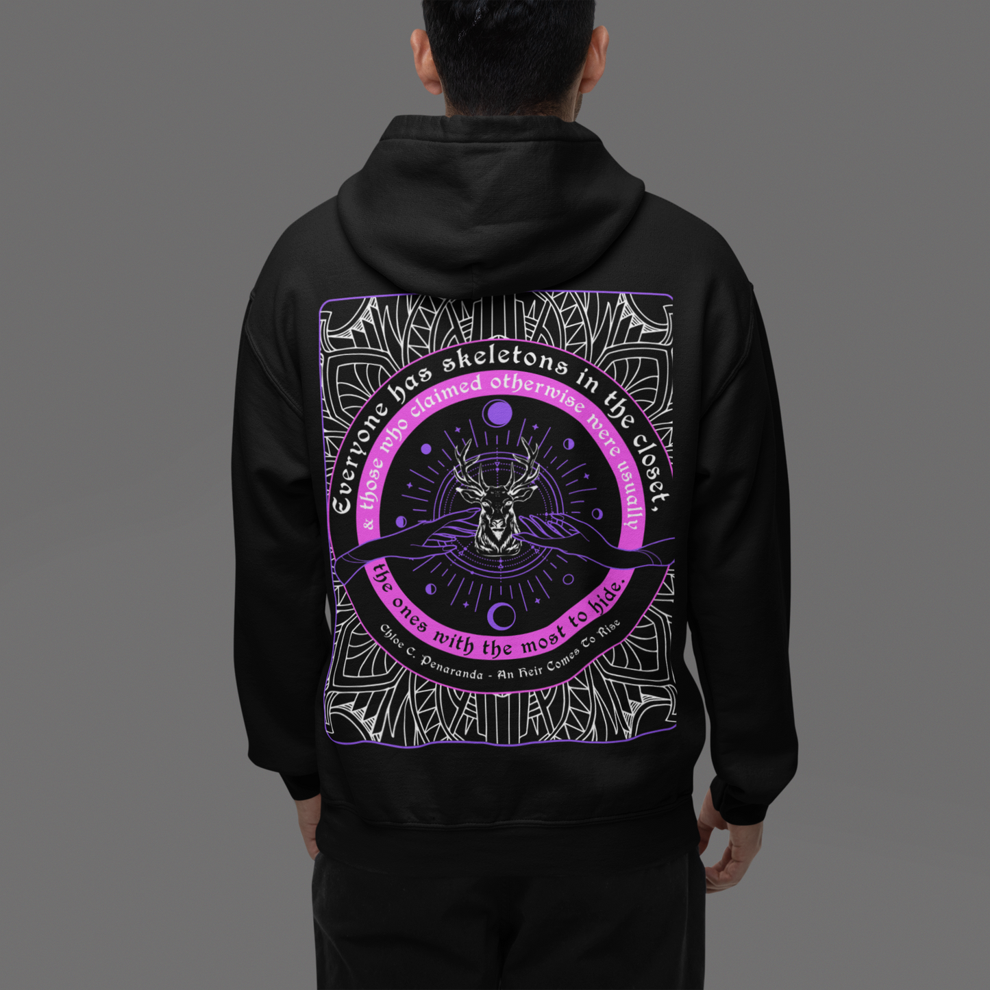 Everyone has Skeletons in the Closet - Chloe C. Penaranda - Officially Licensed - Hoodie - An Heir Comes to Rise - AHCTR