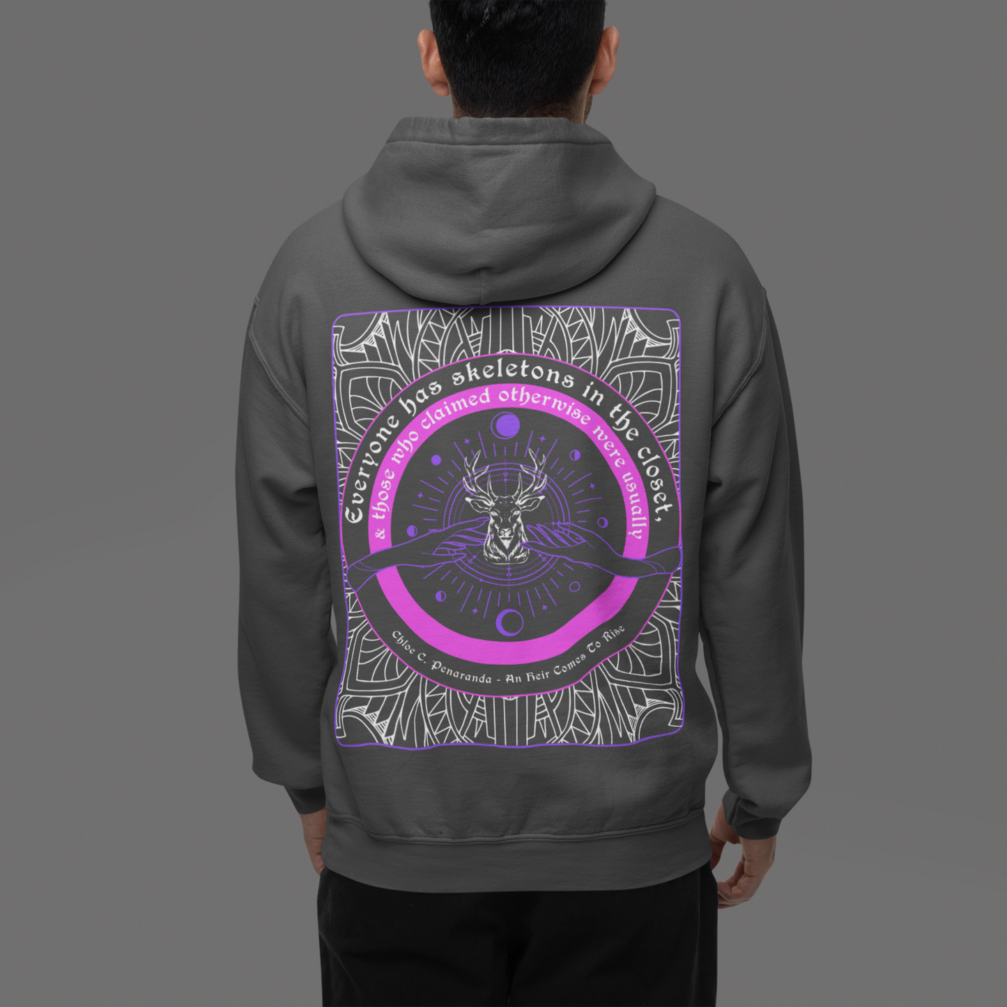 Everyone has Skeletons in the Closet - Chloe C. Penaranda - Officially Licensed - Hoodie - An Heir Comes to Rise - AHCTR