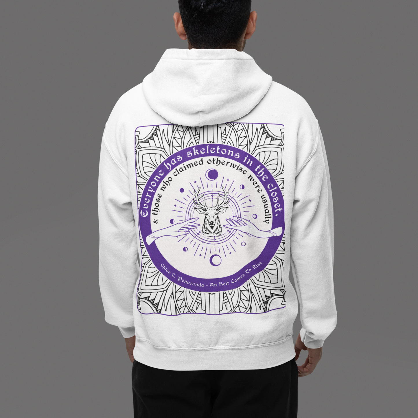 Everyone has Skeletons in the Closet - Chloe C. Penaranda - Officially Licensed - Hoodie - An Heir Comes to Rise - AHCTR