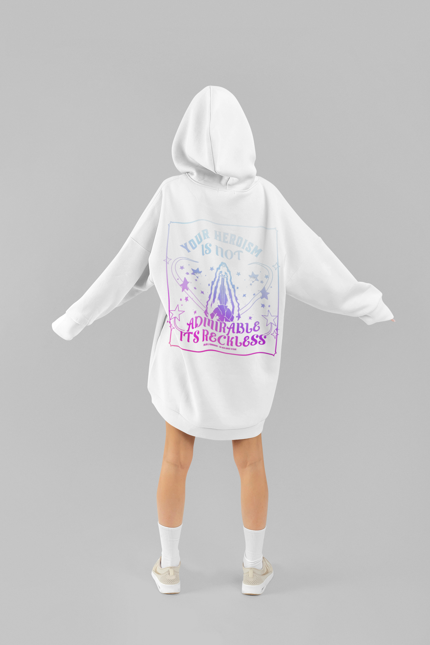 Your Heroism is Not Admirable - Chloe C. Penaranda - Officially Licensed - Hoodie - An Heir Comes to Rise - AHCTR