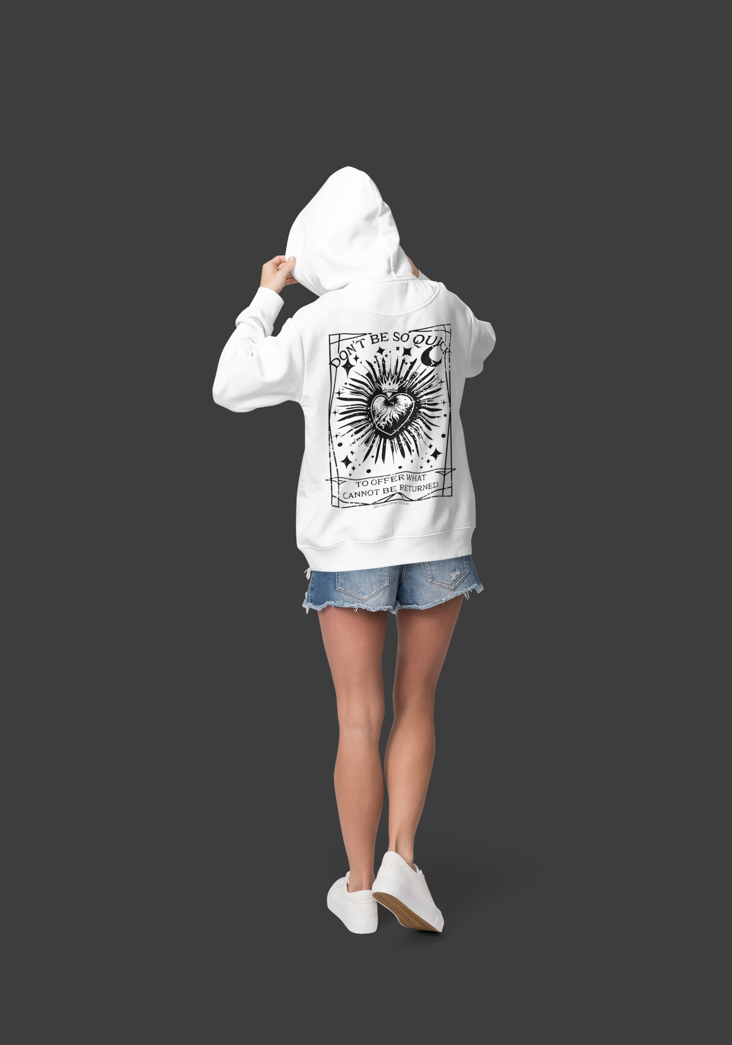 Don't Be So Quick to Offer What Cannot Be Returned - Chloe C. Penaranda - Officially Licensed - Hoodie - An Heir Comes to Rise - AHCTR