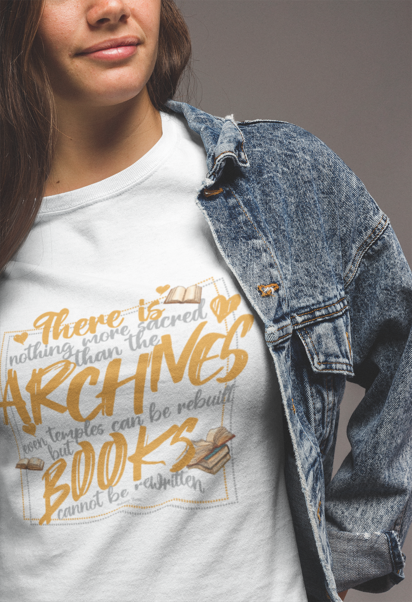There is nothing more sacred than the archives - Tshirt - Officially Licensed Fourth Wing by Rebecca Yarros Merchandise