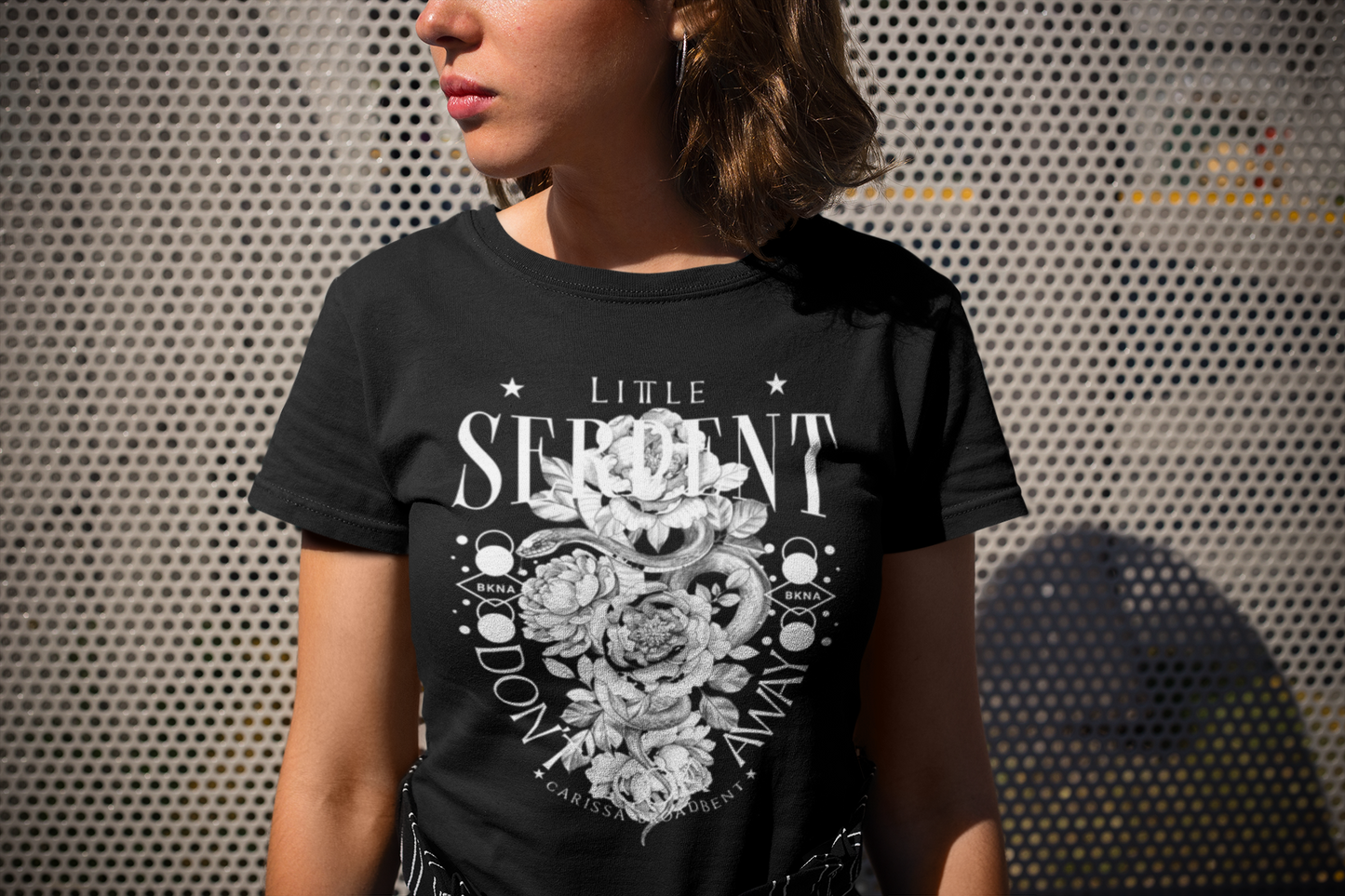 Don't Look Away -Carissa Broadbent - Officially Licensed - T-shirt/tee - Serpent and The Wings of Night