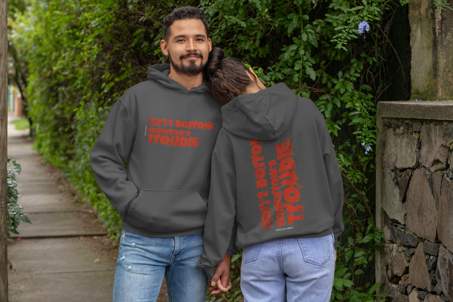 Don't borrow tomorrows troubles Hoodie/Zip Hoodie - Officially Licensed Fourth Wing by Rebecca Yarros Merchandise