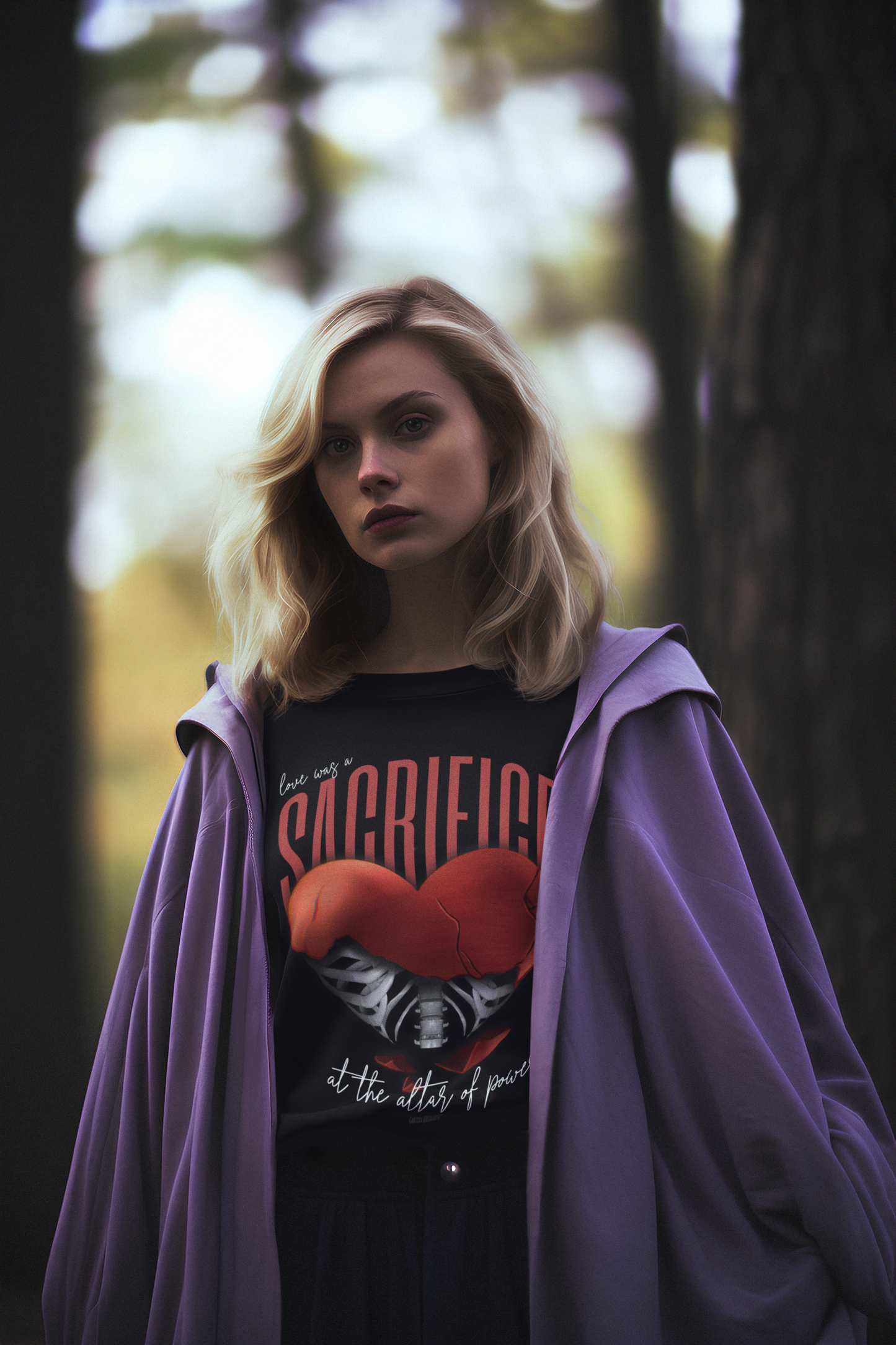 Love Was The sacrifice- Carissa Broadbent - Officially Licensed - Sweatshirt - Serpent and The Wings of Night