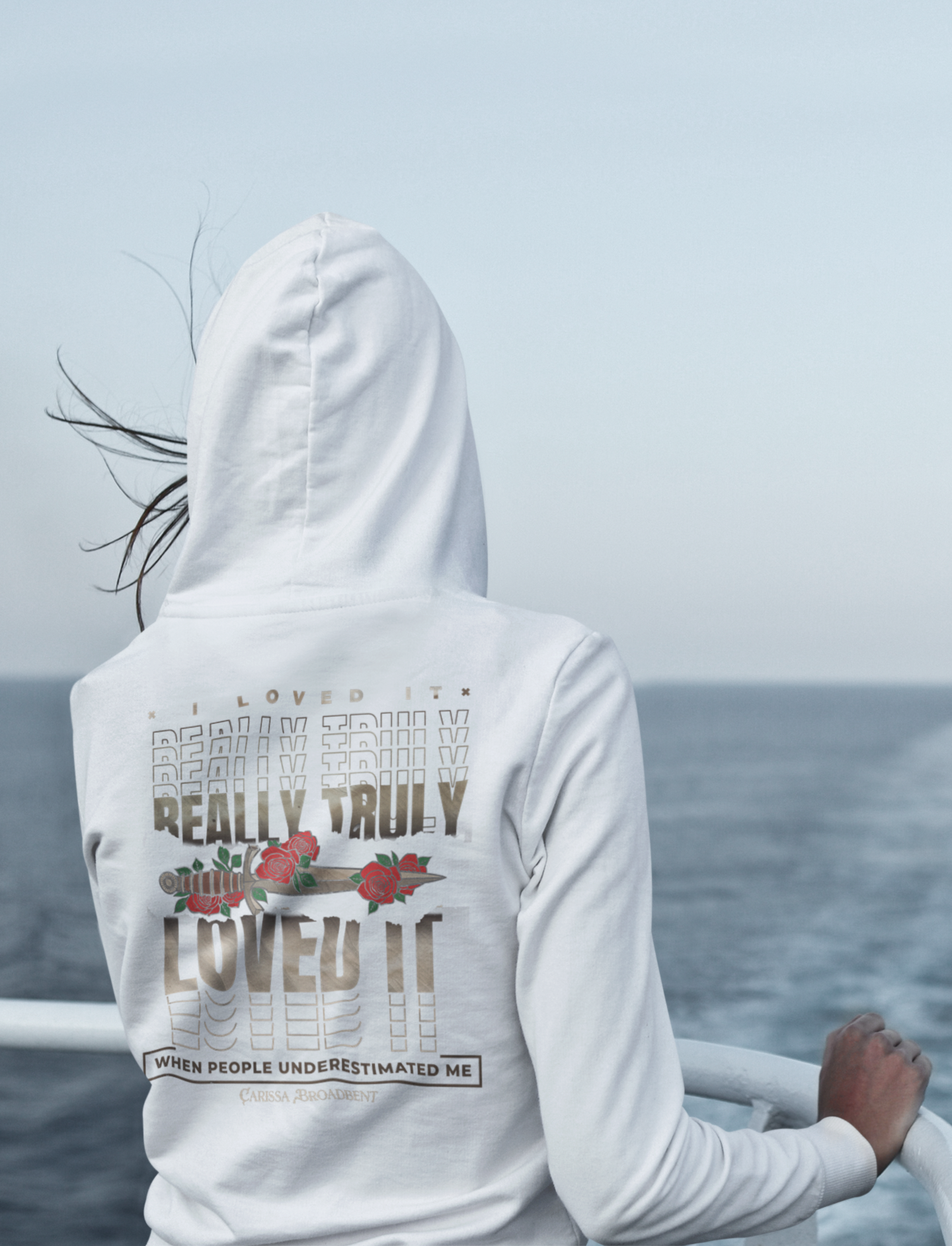 I Loved It - Carissa Broadbent - Officially Licensed - Hoodie - Serpent and The Wings of Night