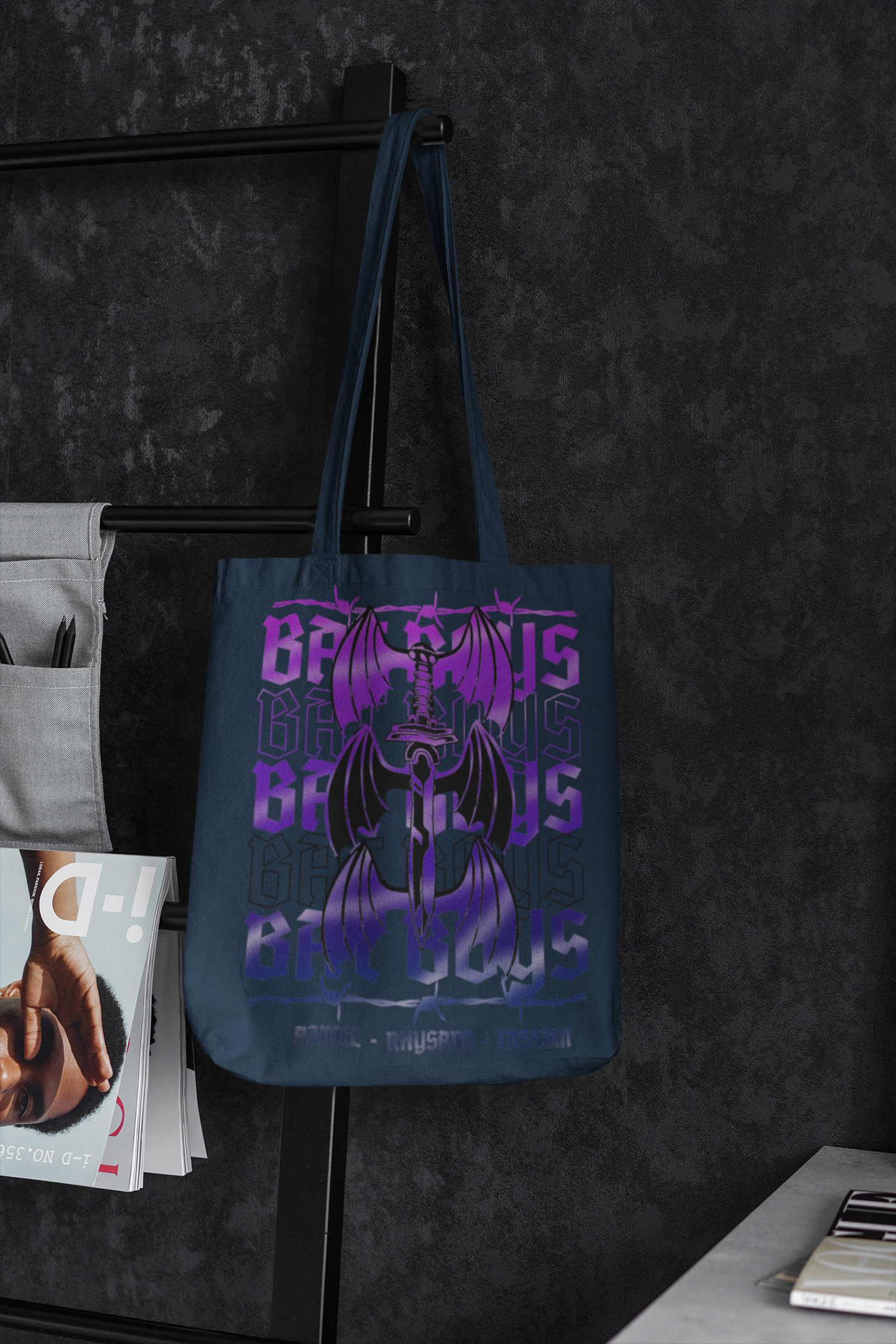 Bat Boys Tote - A Court of Thorns and Roses - ACOMAF - Sarah J. Maas - Officially Licensed