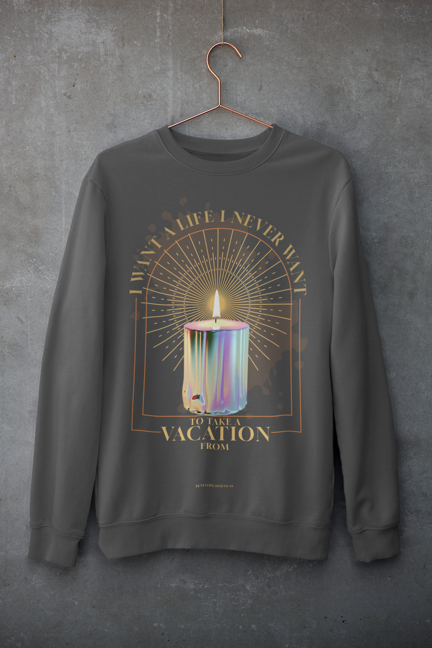 Take A Vacation From - Carissa Broadbent - Officially Licensed - Sweatshirt - Serpent and The Wings of Night