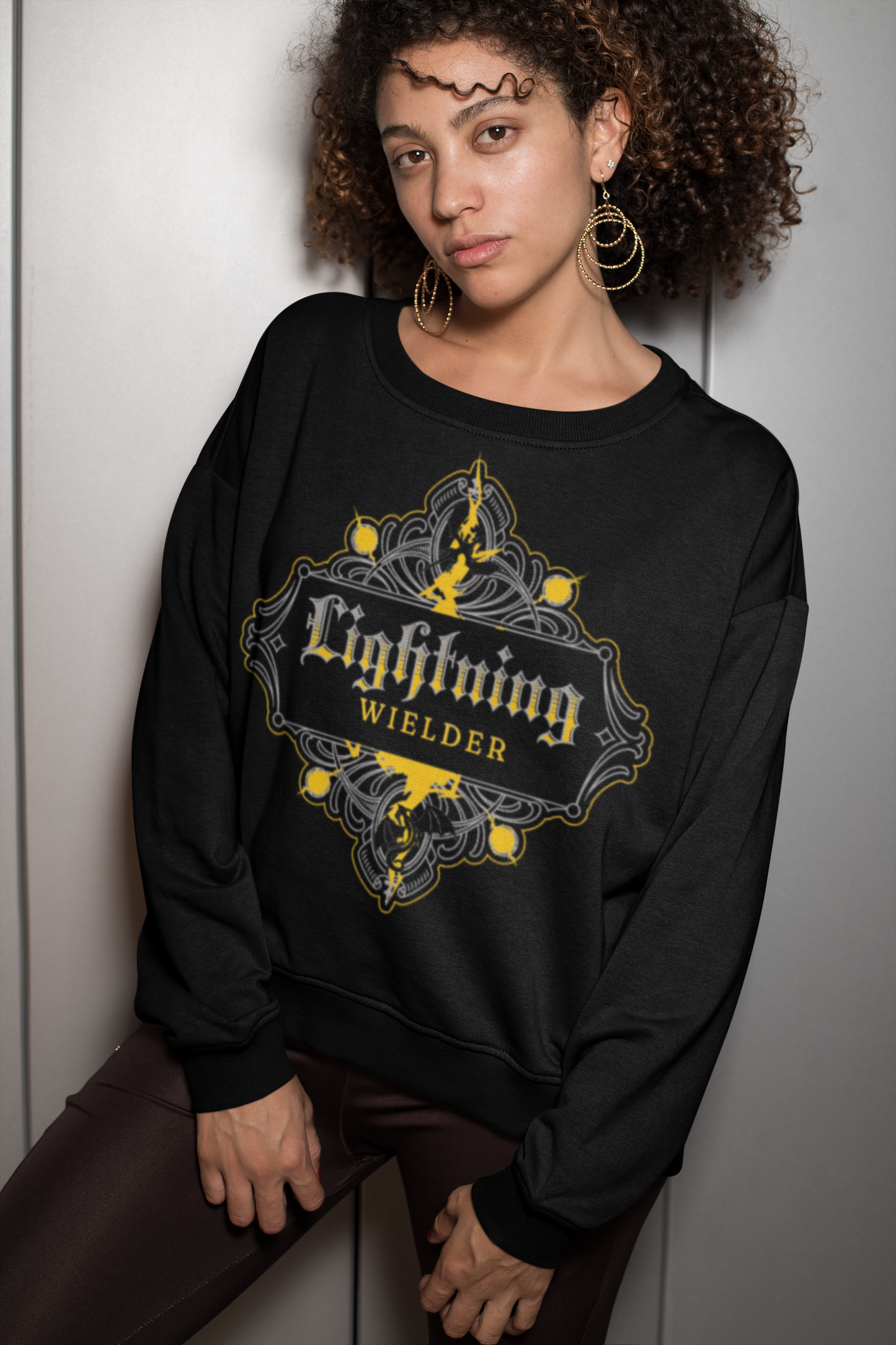 Lightning Wielder Sweatshirt - Officially Licensed Fourth Wing by Rebecca Yarros Merchandise