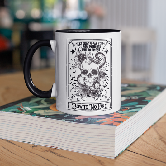 Bow To No One Dark Romance Mug