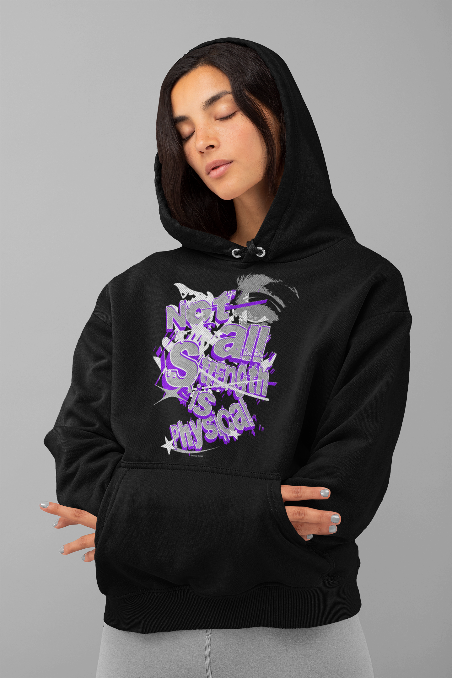 Not all strength is physical Hoodie/Zip Hoodie - Officially Licensed Fourth Wing by Rebecca Yarros Merchandise