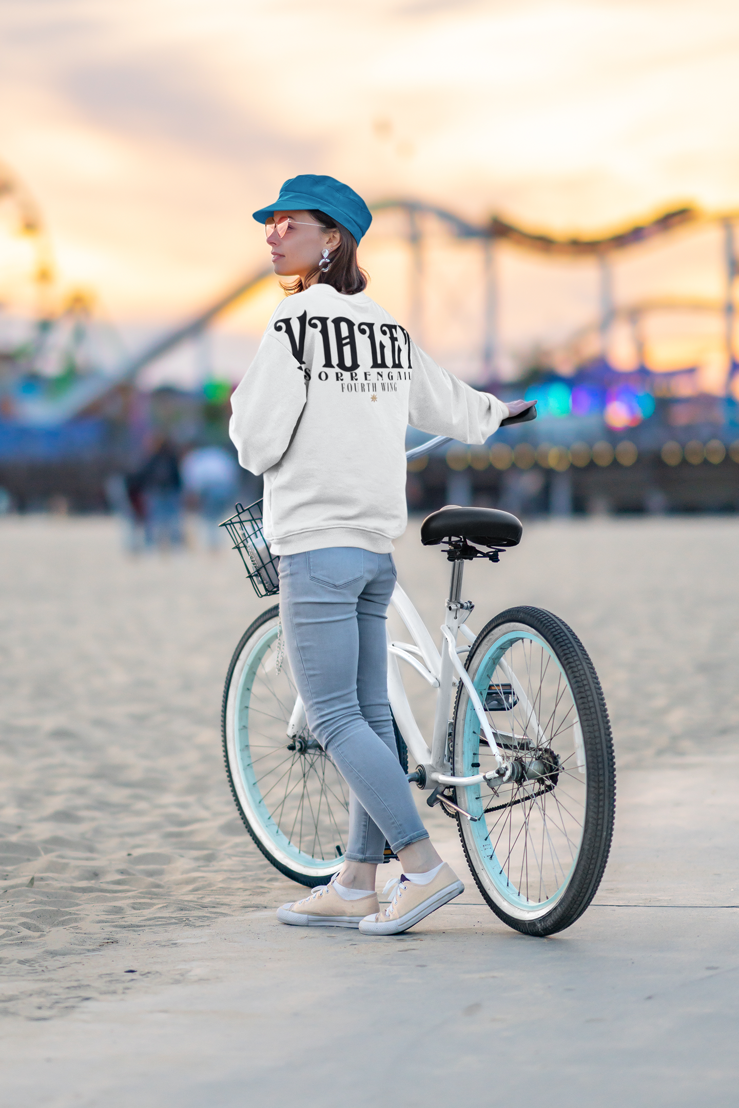 Fourth Wing Character Sweatshirt - Officially Licensed Fourth Wing by Rebecca Yarros Merchandise