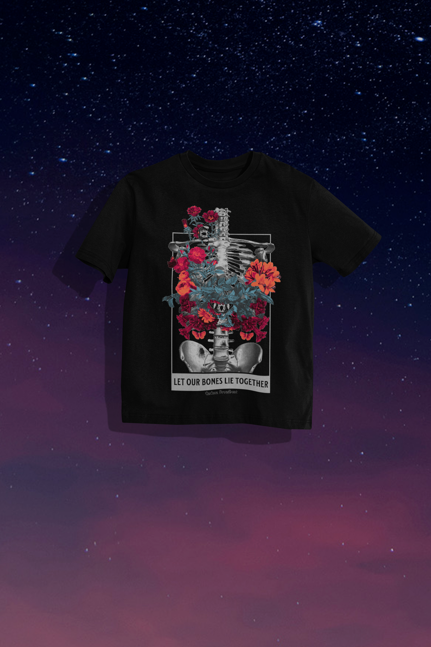 Let Our Bones Lie Together -Carissa Broadbent - Officially Licensed - T-shirt/tee - Serpent and The Wings of Night
