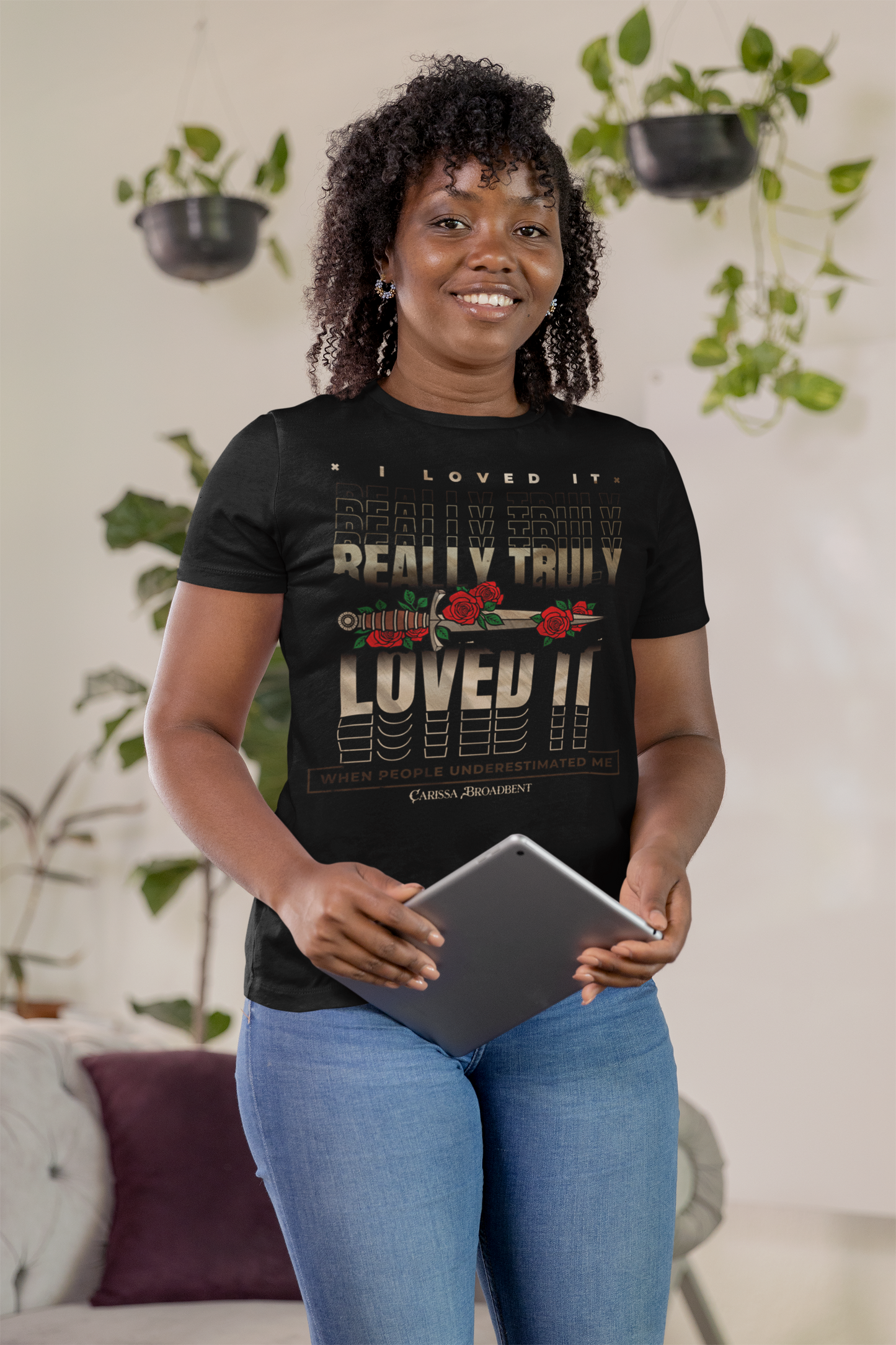 I Loved It -Carissa Broadbent - Officially Licensed - T-shirt/tee - Serpent and The Wings of Night