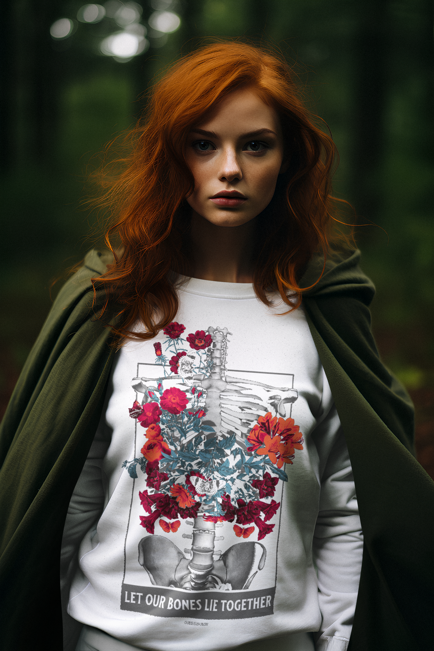 Let Our Bones Lie Together - Carissa Broadbent - Officially Licensed - Sweatshirt - Serpent and The Wings of Night