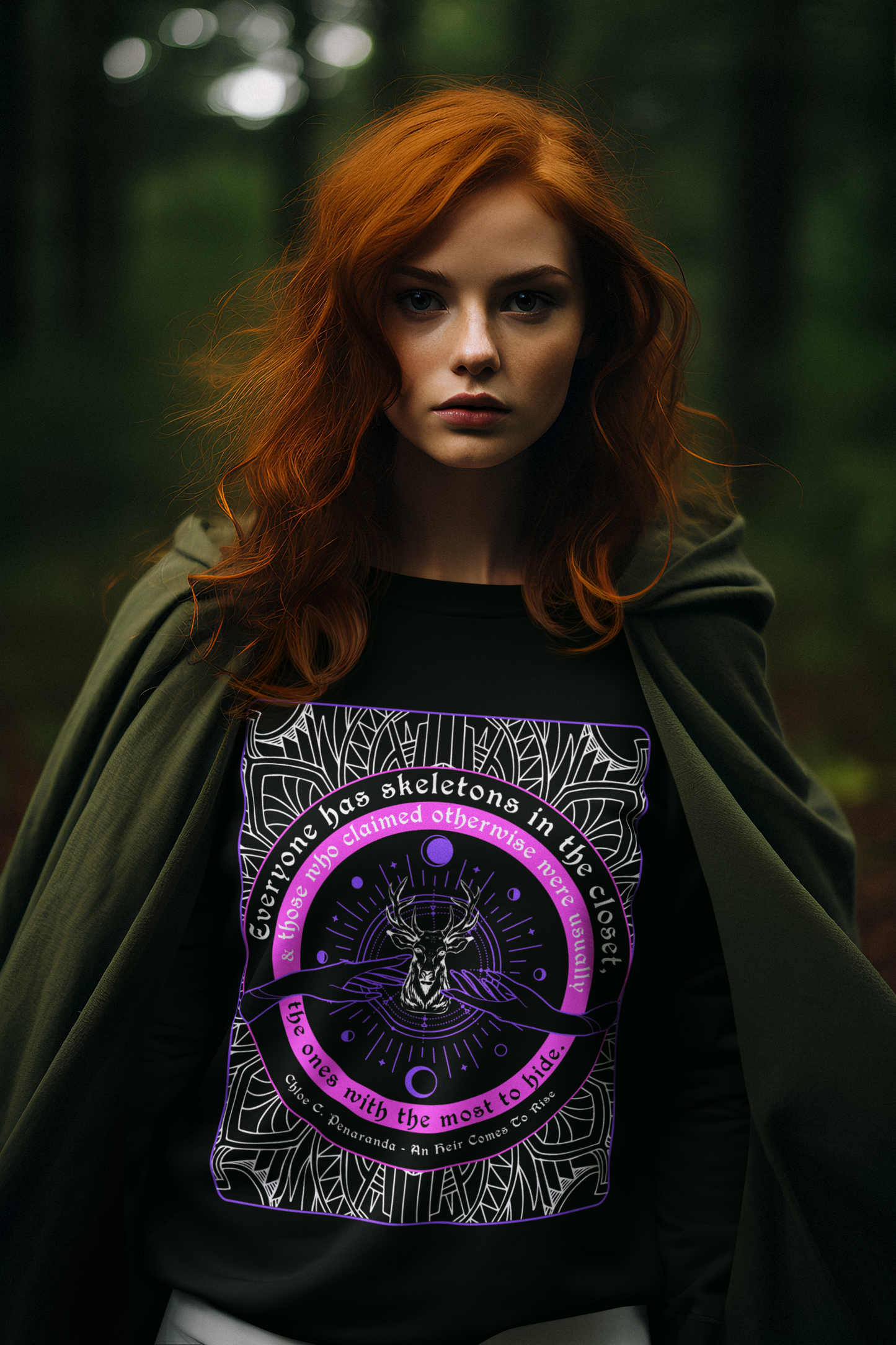 Everyone has Skeletons in the Closet - Chloe C. Penaranda - Officially Licensed -Sweatshirt - An Heir Comes to Rise - AHCTR