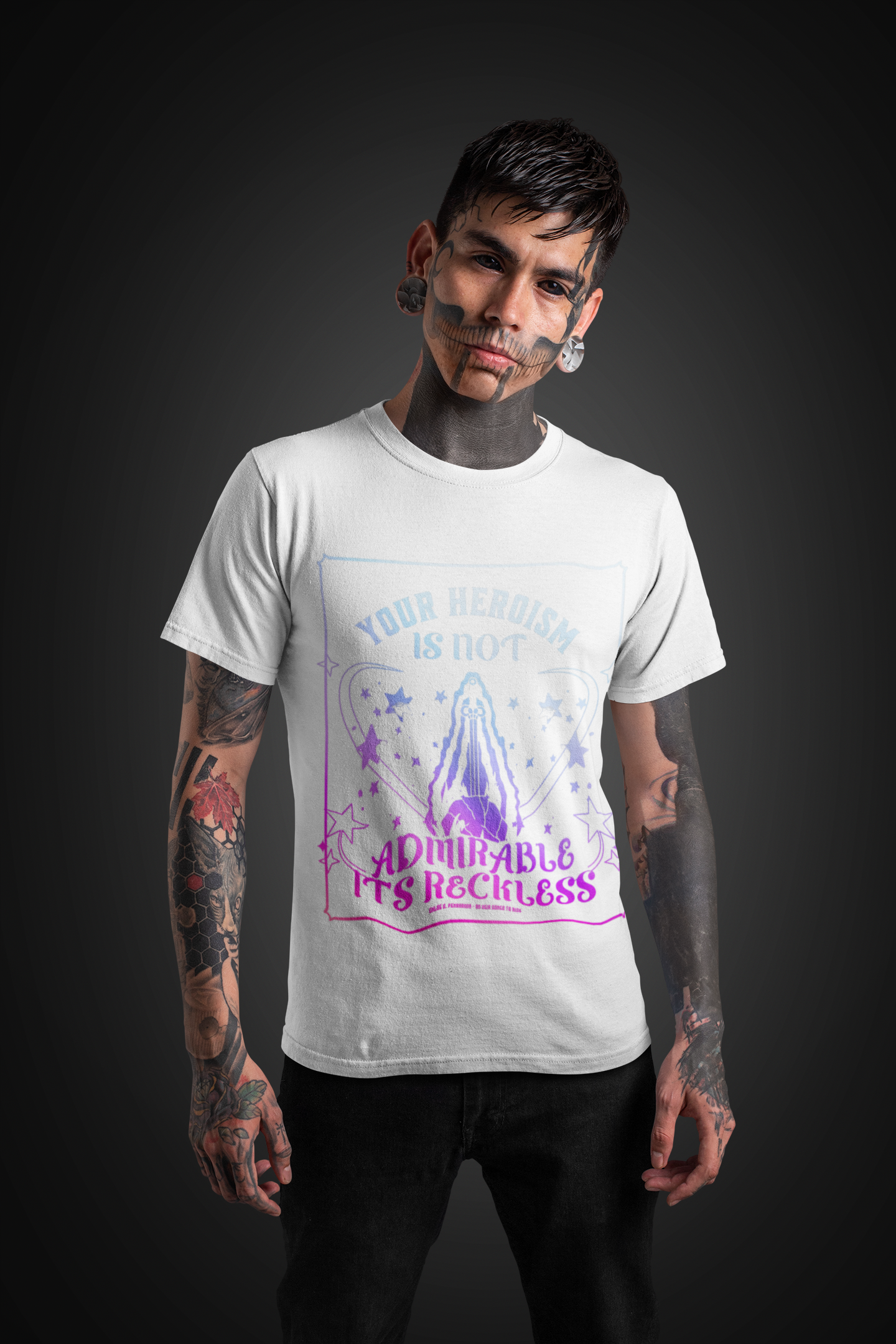 Your Heroism is Not Admirable - Chloe C. Penaranda - Officially Licensed - T-shirt/tee