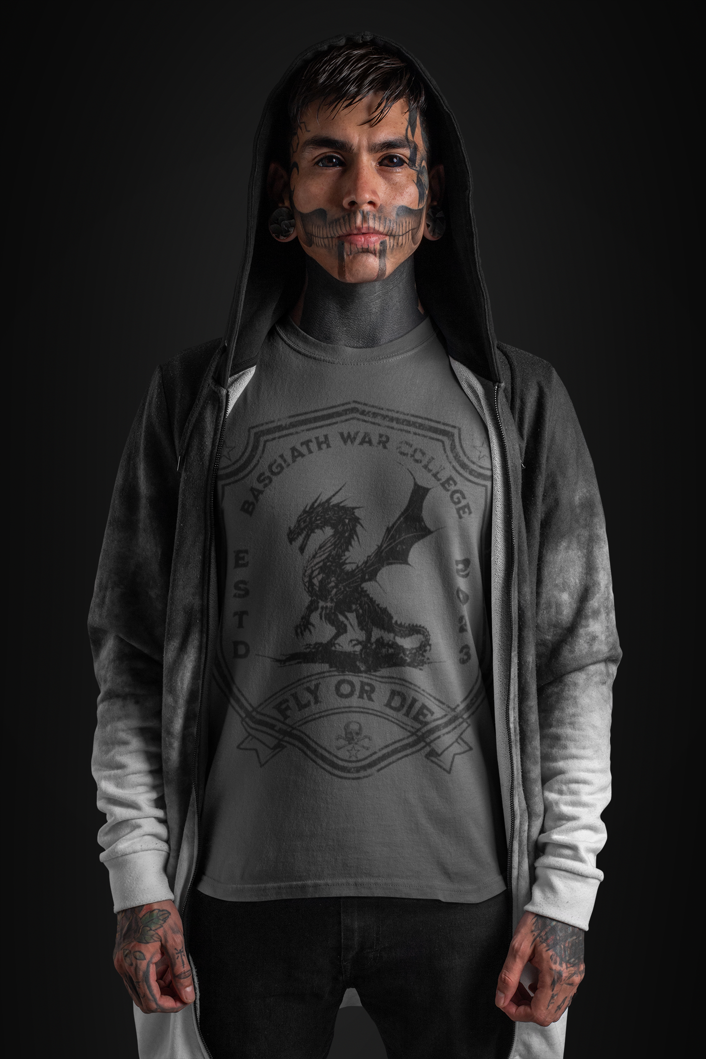 Basgiath War College Tee- Officially Licensed Fourth Wing by Rebecca Yarros Merchandise