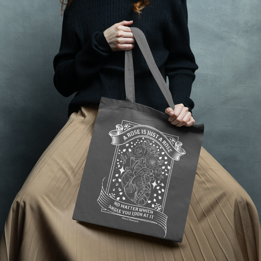 A Rose is Just a Rose - Chloe C. Penaranda - Officially Licensed - Tote - An Heir Comes to Rise - AHCTR