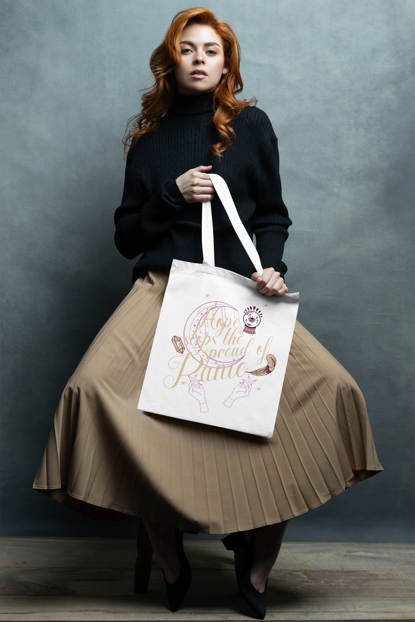 Hope Stops the Spread of Panic - Chloe C. Penaranda - Officially Licensed - Tote - An Heir Comes to Rise - AHCTR