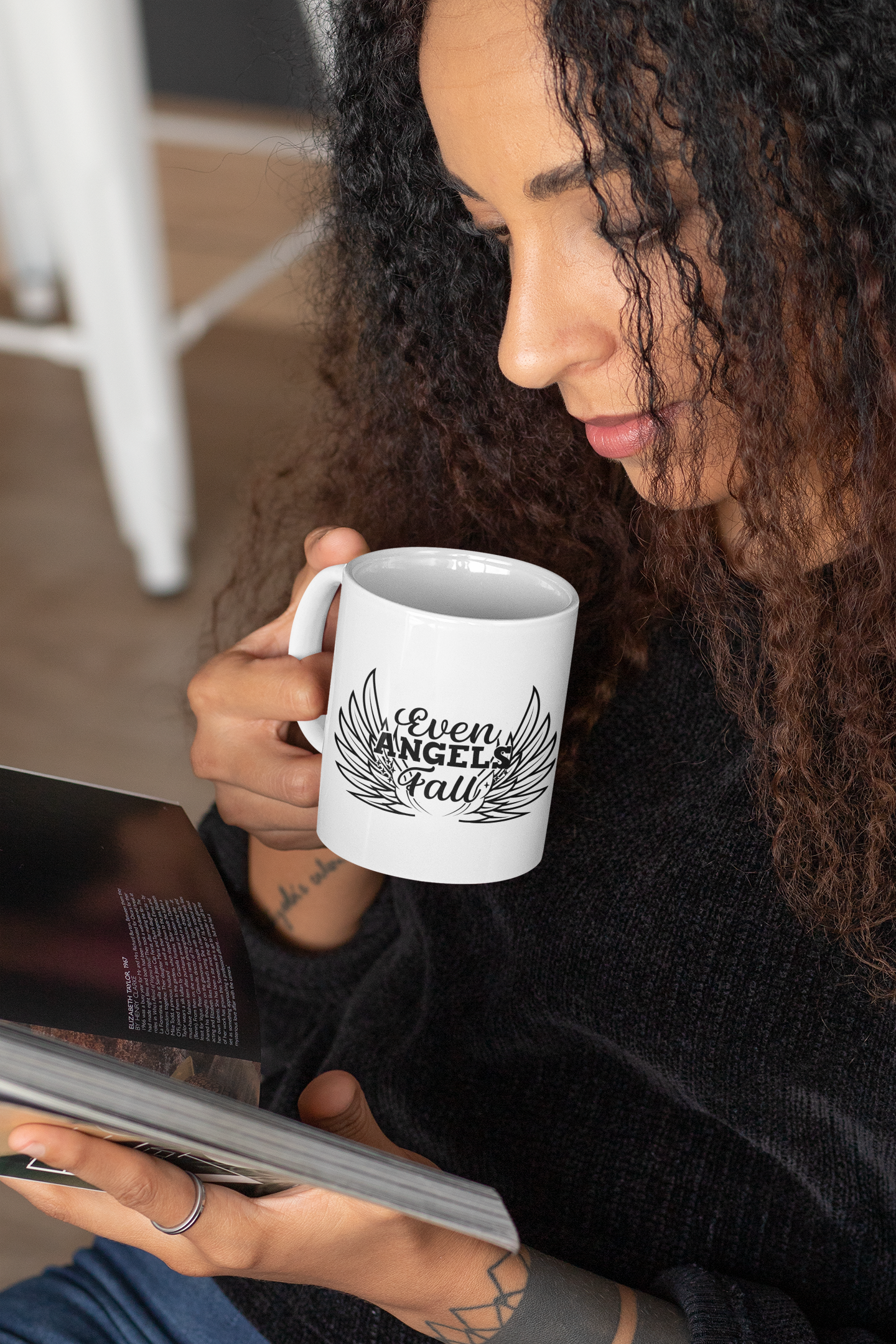 Even Angels Fall - Mug - The Ruthless Boys if the Zodiac - Caroline Peckham & Susanne Valenti - Officially Licenced