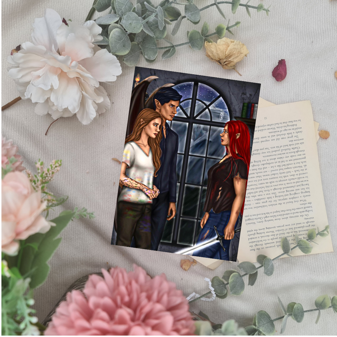 The Crossover - Crescent City - House of Sky and Breath - House of Earth and Blood - Officially Licenced - Sarah J. Maas - Print