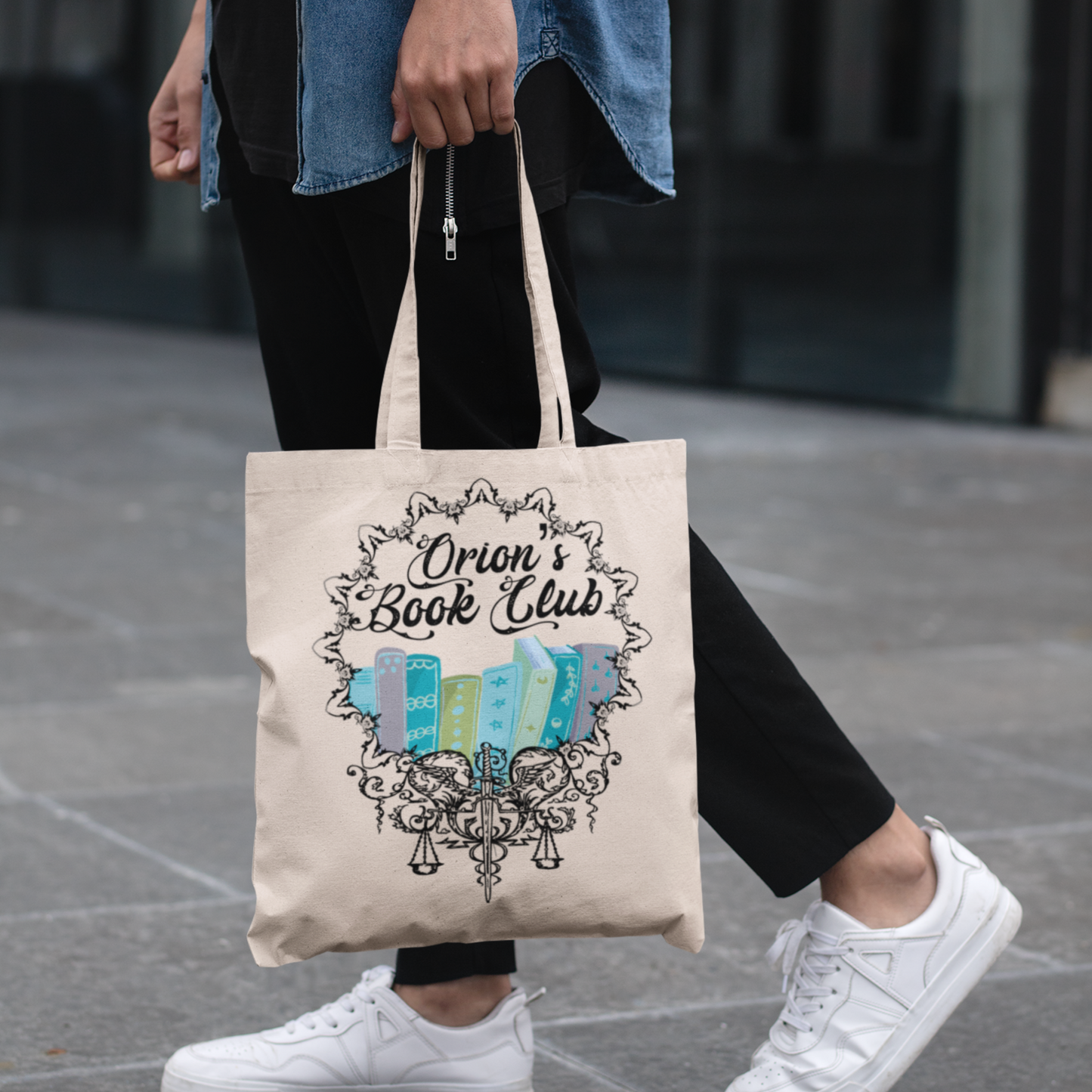 Orion's Book Club - Tote - Official Merchandise Caroline and Susanne Peckham