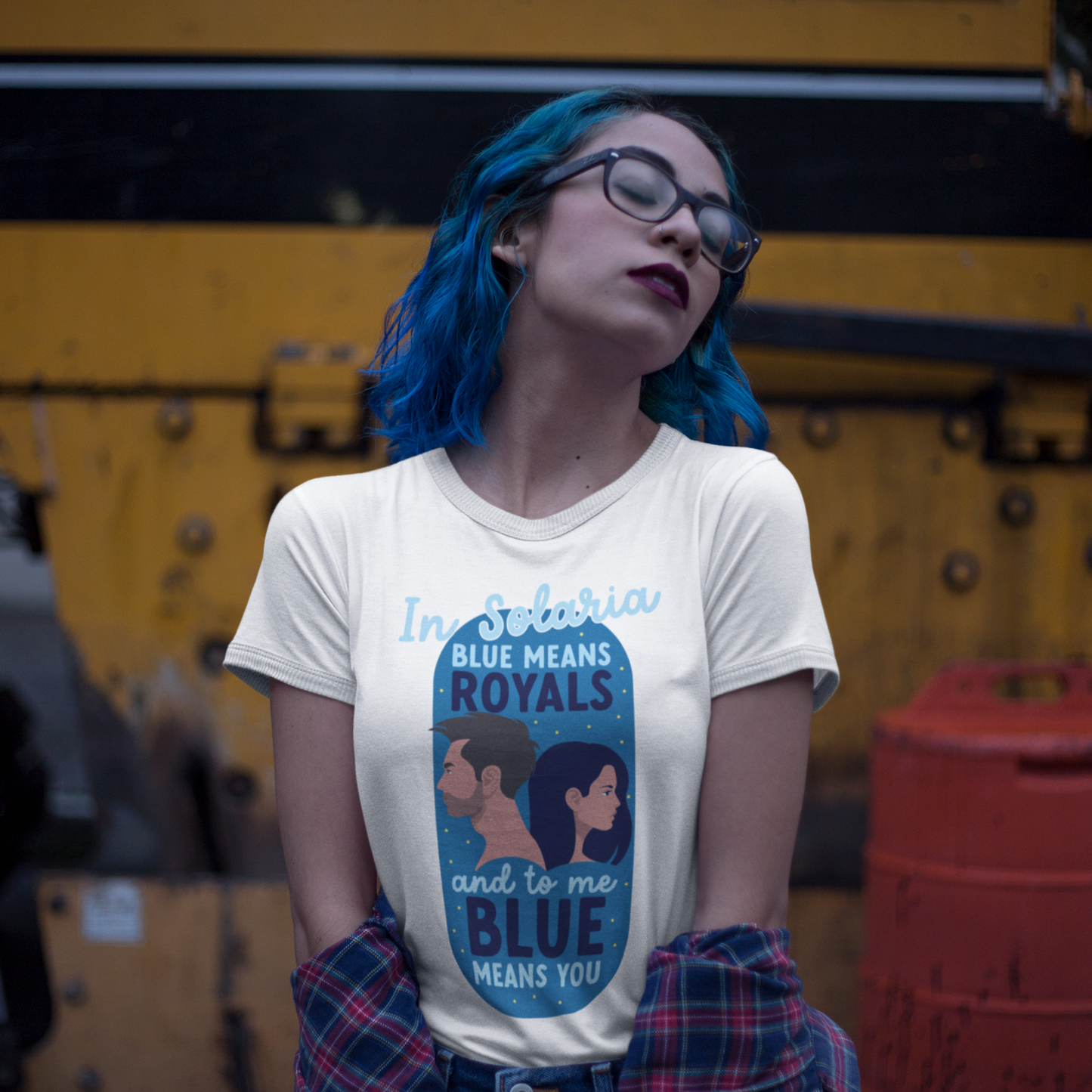 Blue Means You- Orion and Darcy - tshirt -Zodiac Academy - t-shirt - Caroline Peckham and Susanne Valenti Merchandise - Officially Licensed