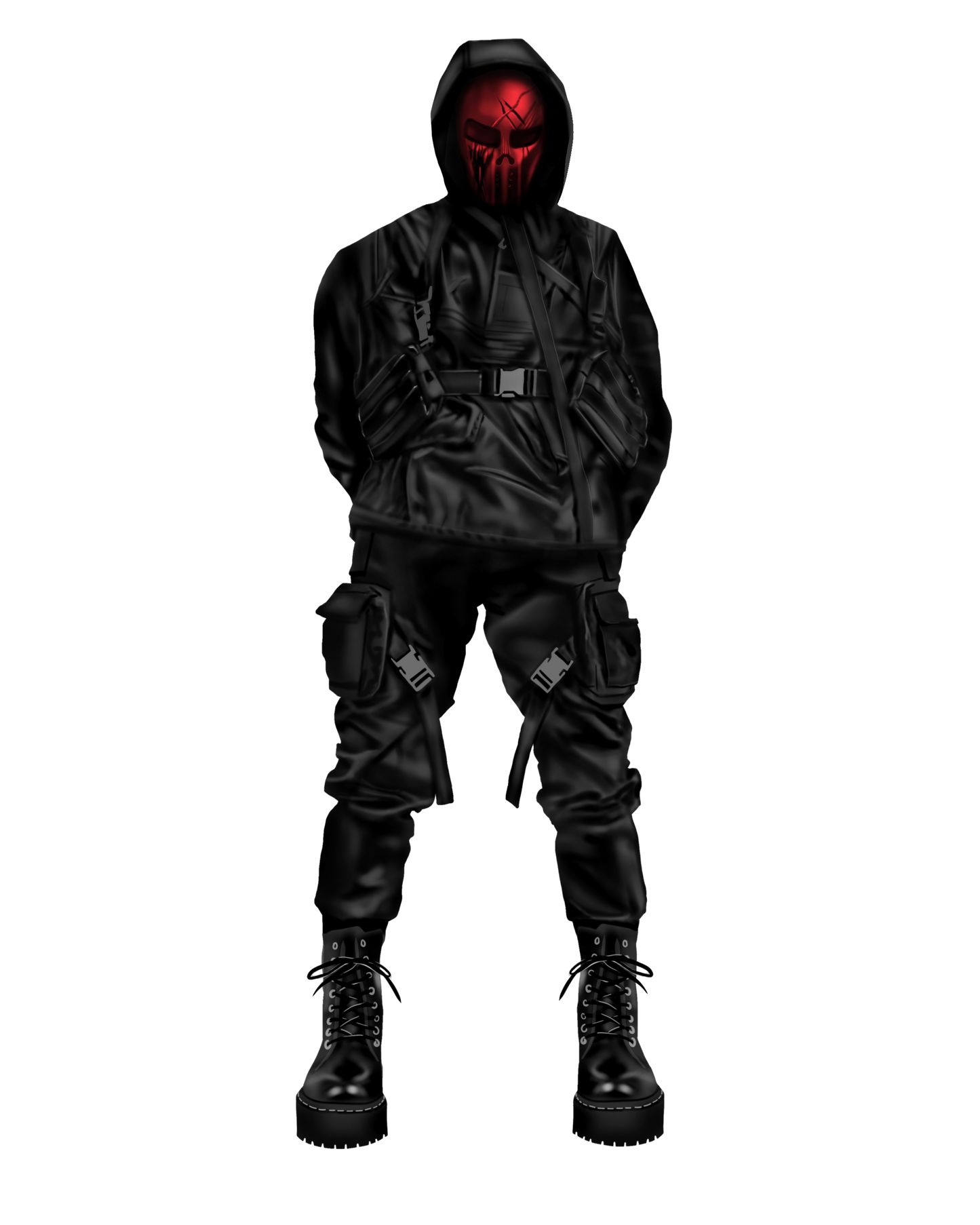 Devils Night Series Shelf Warriors - The Four Horsemen - Acrylic Standees - 4 Charater Set