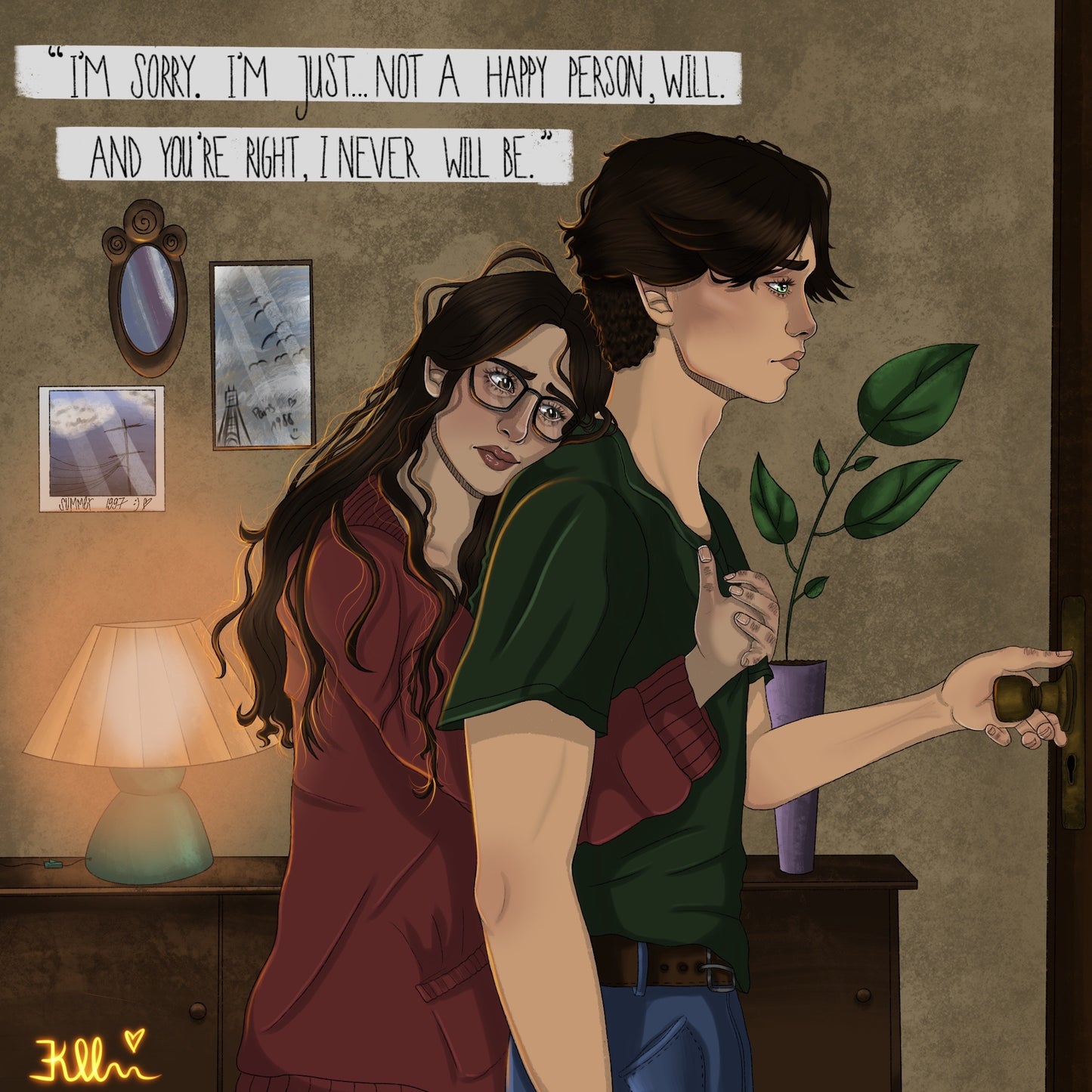 Im Just not a happy person - Chapter 14 - Nightfall - Devils Night Series - Penelope Douglas - Print