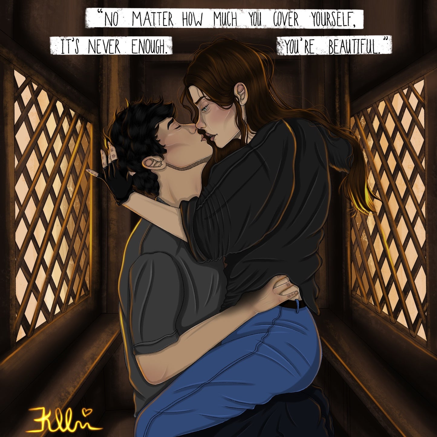 Confession - Hideaway - Devils Night Series - Penelope Douglas - Print