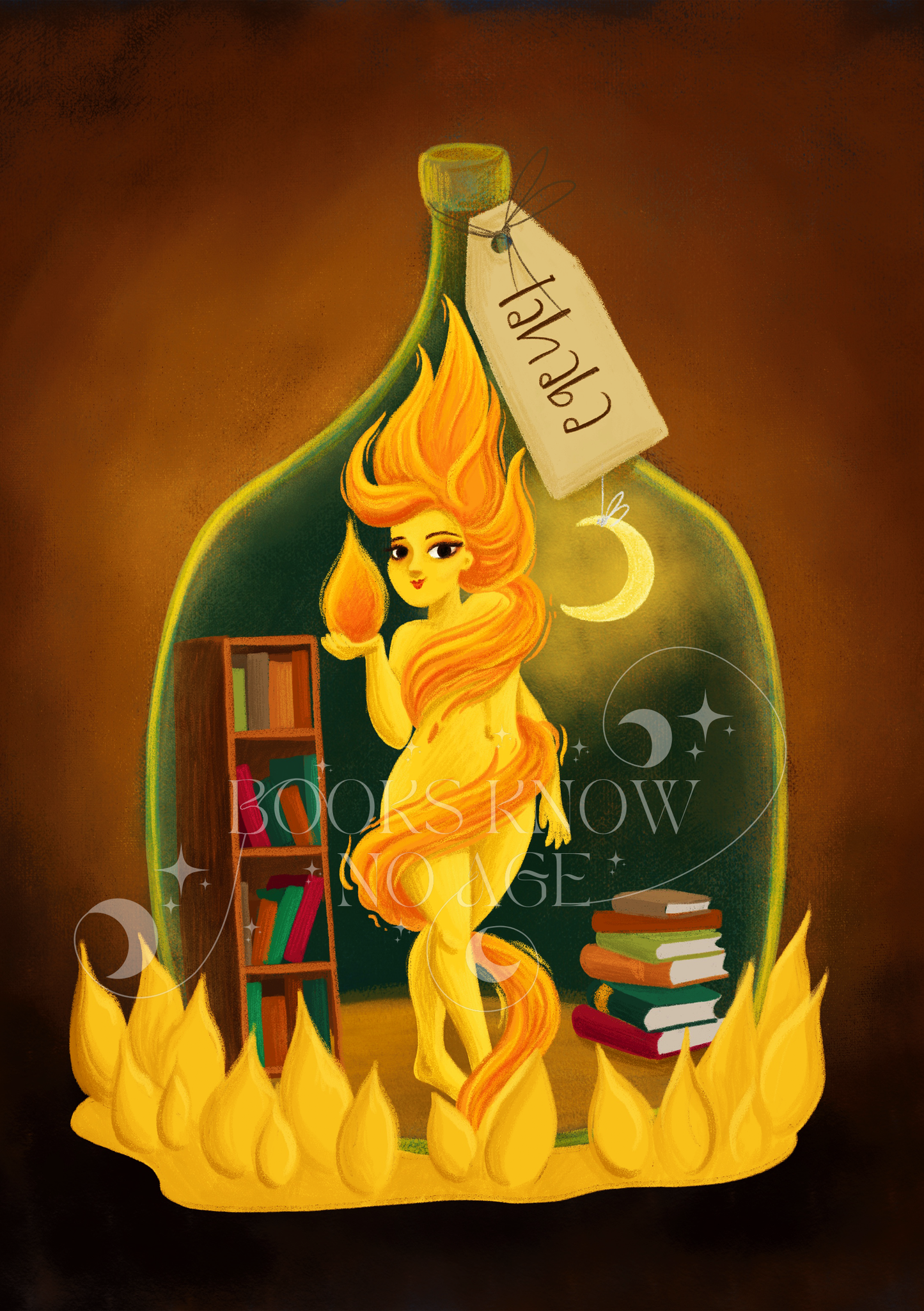 Lahaba - Crescent City - House of Sky and Breath - House of Earth and Blood - Officially Licenced - Sarah J. Maas - Print