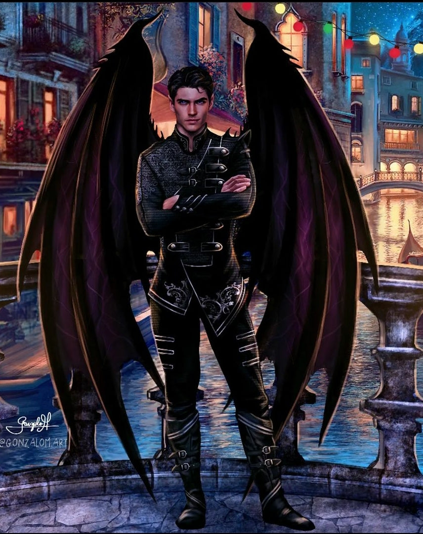 Rhysand - A Court of Thorns and Roses - Officially Licenced - Sarah J. Maas - Print