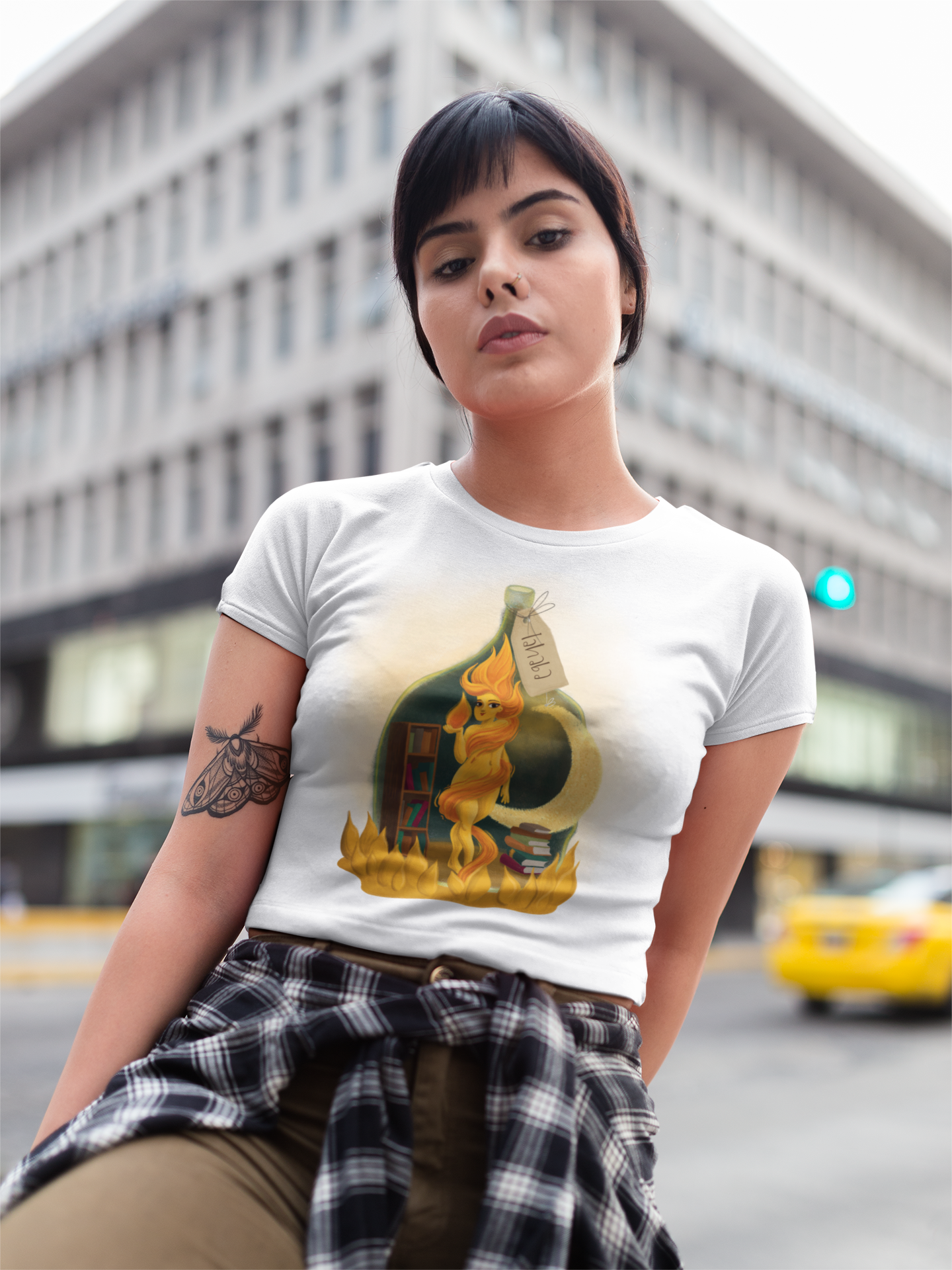 Lehaba - T-Shirt - Crescent City by Sarah J Maas - Officialy Licensed