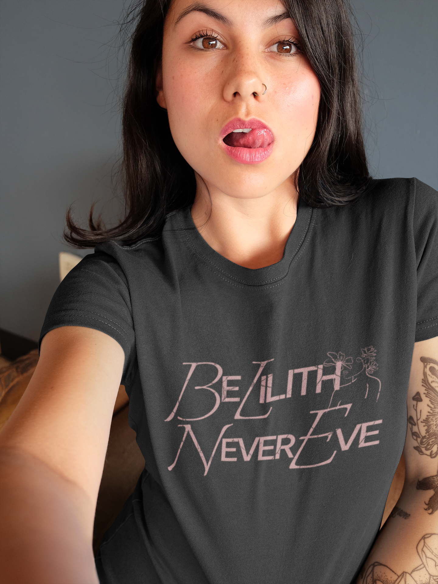 Be Lilith Never Eve - T Shirt - Penelope Douglas - Devils Night Series