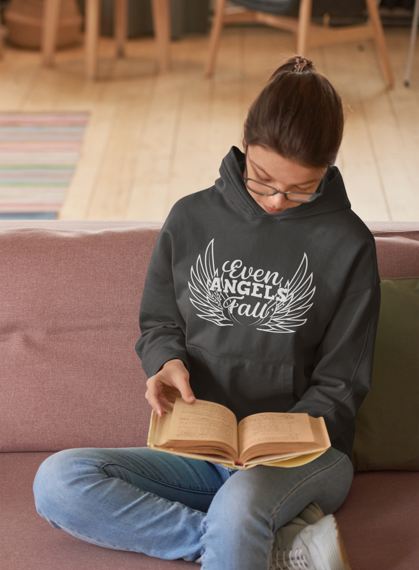 Even Angels Fall - Hoodie- The Ruthless Boys of the Zodiac - Aurora Academy - Caroline Peckham & Susanne Valenti Merchandise