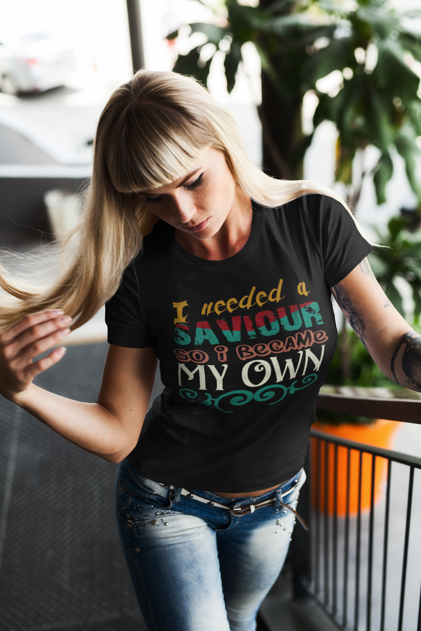 I needed a saviour - Society of Psychos - Caroline Peckham and Susanne Valenti - Official Merchandise