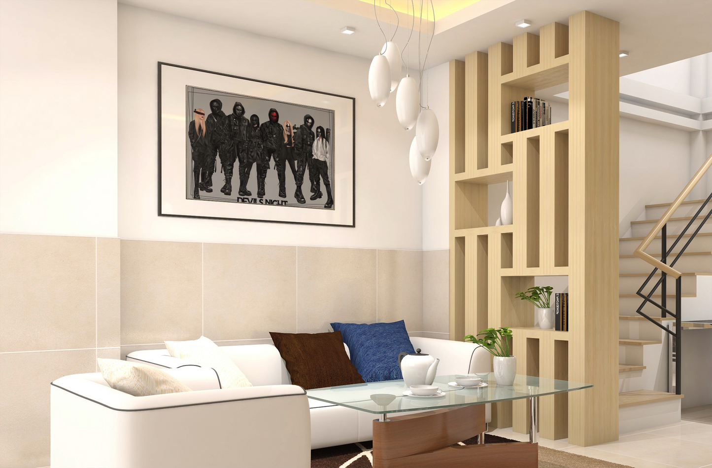 Devils Night Characters - Poster - Devils Night Series - Penelope Douglas - Print