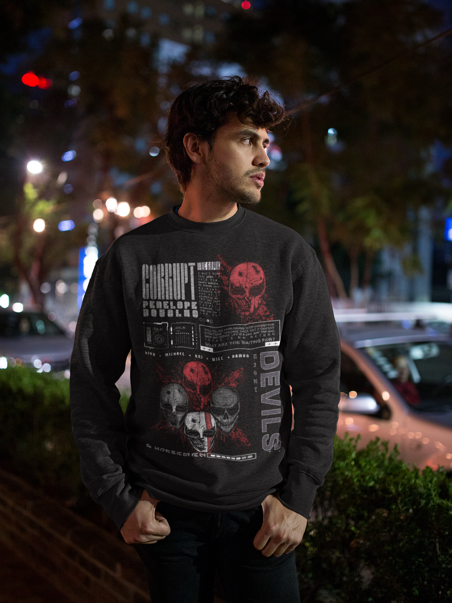 Corrupt - Sweatshirt- Devils Night Series - Penelope Douglas