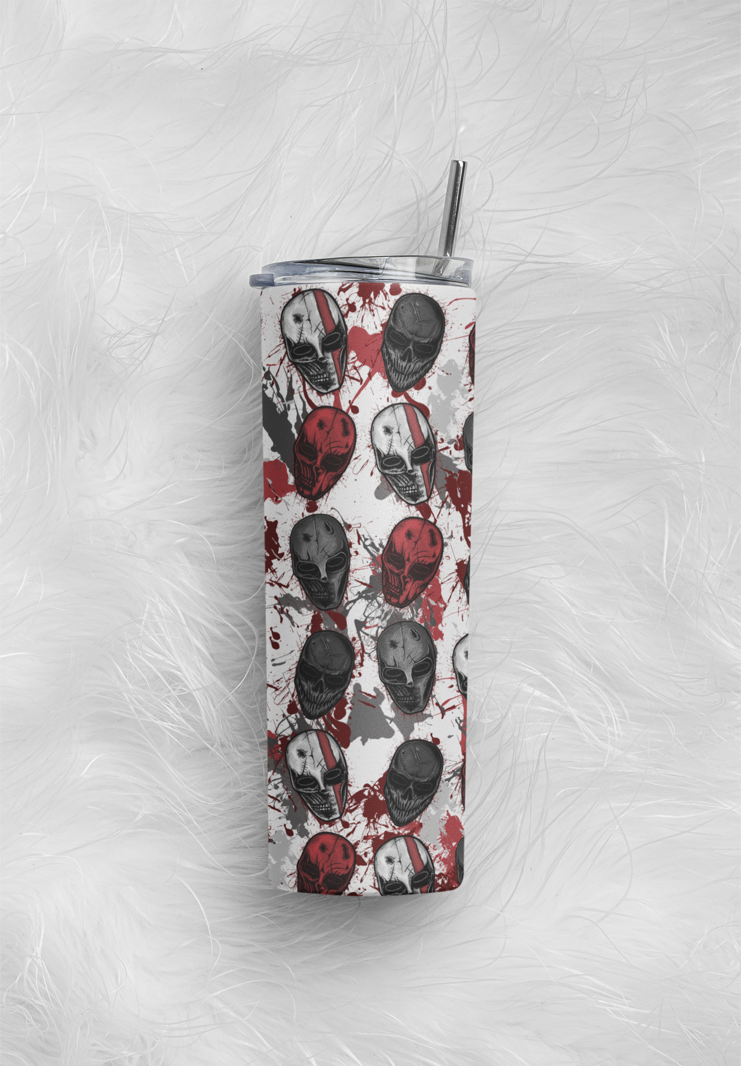 Masked Up - Devils Night Series - 20oz Tumbler - Penelope Douglas - Made with permission